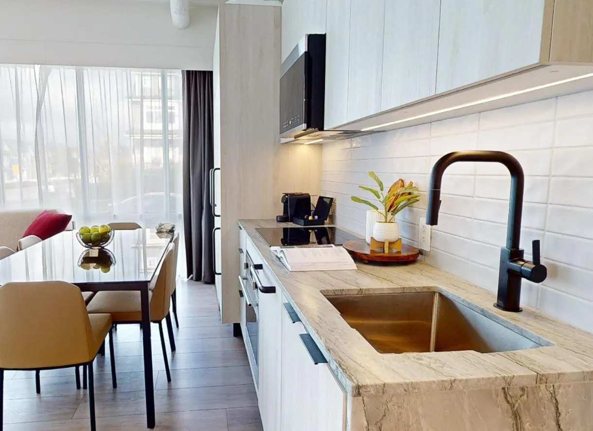 Seating area in Steveston Waterfront Hotel