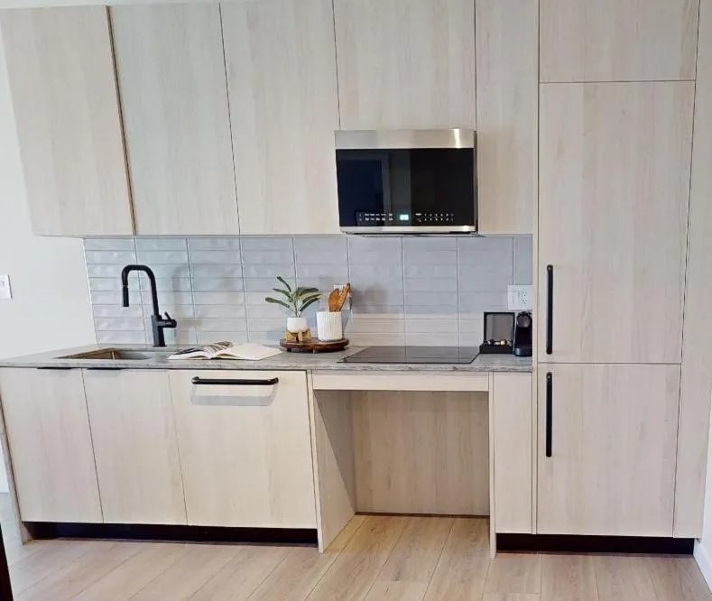 kitchen in Steveston Waterfront Hotel