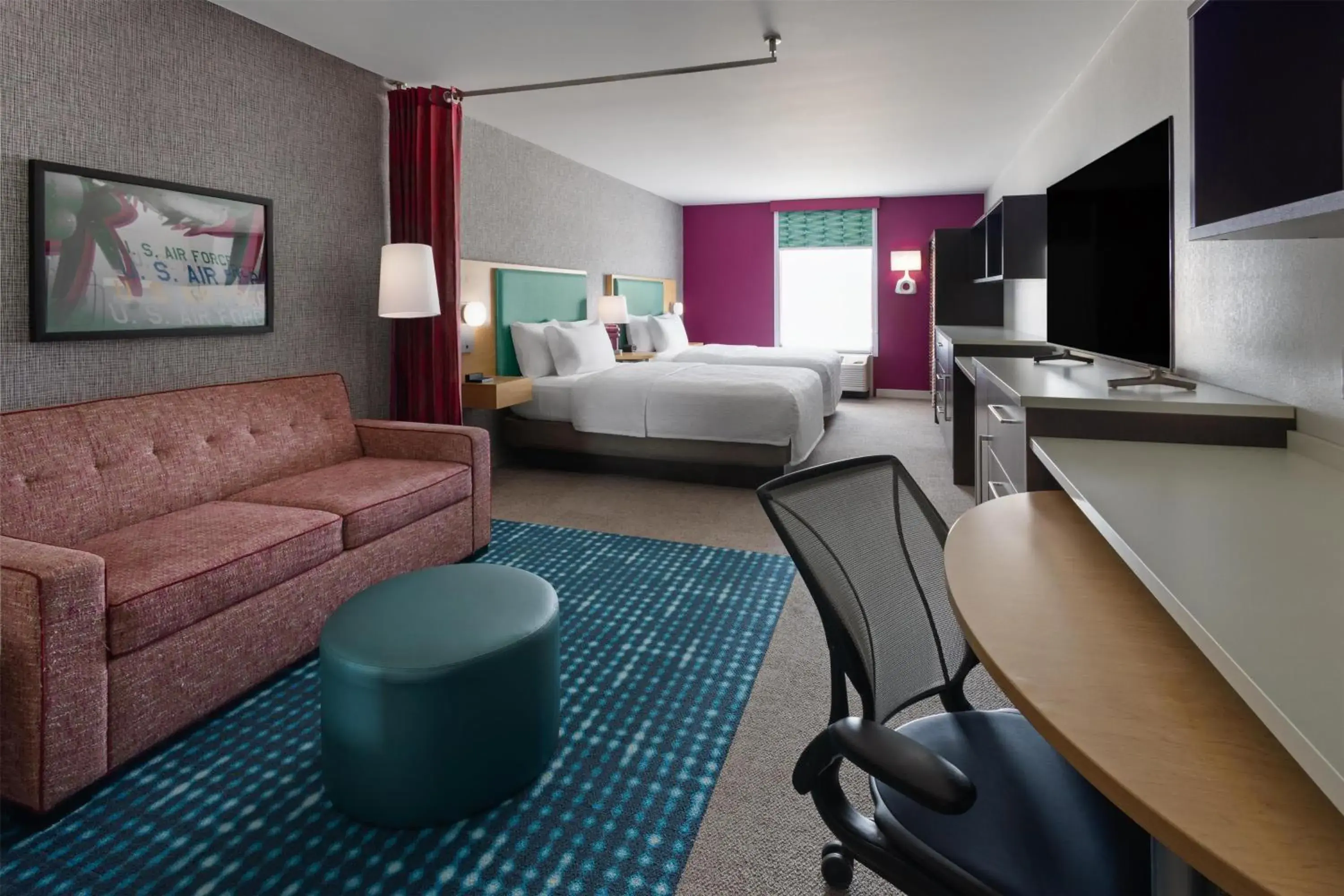 Queen Studio with Two Queen Beds - Non-Smoking in Home2 Suites Dover Queen Studio with Two Queen Beds - Non-Smoking in Home2 Suites Dover