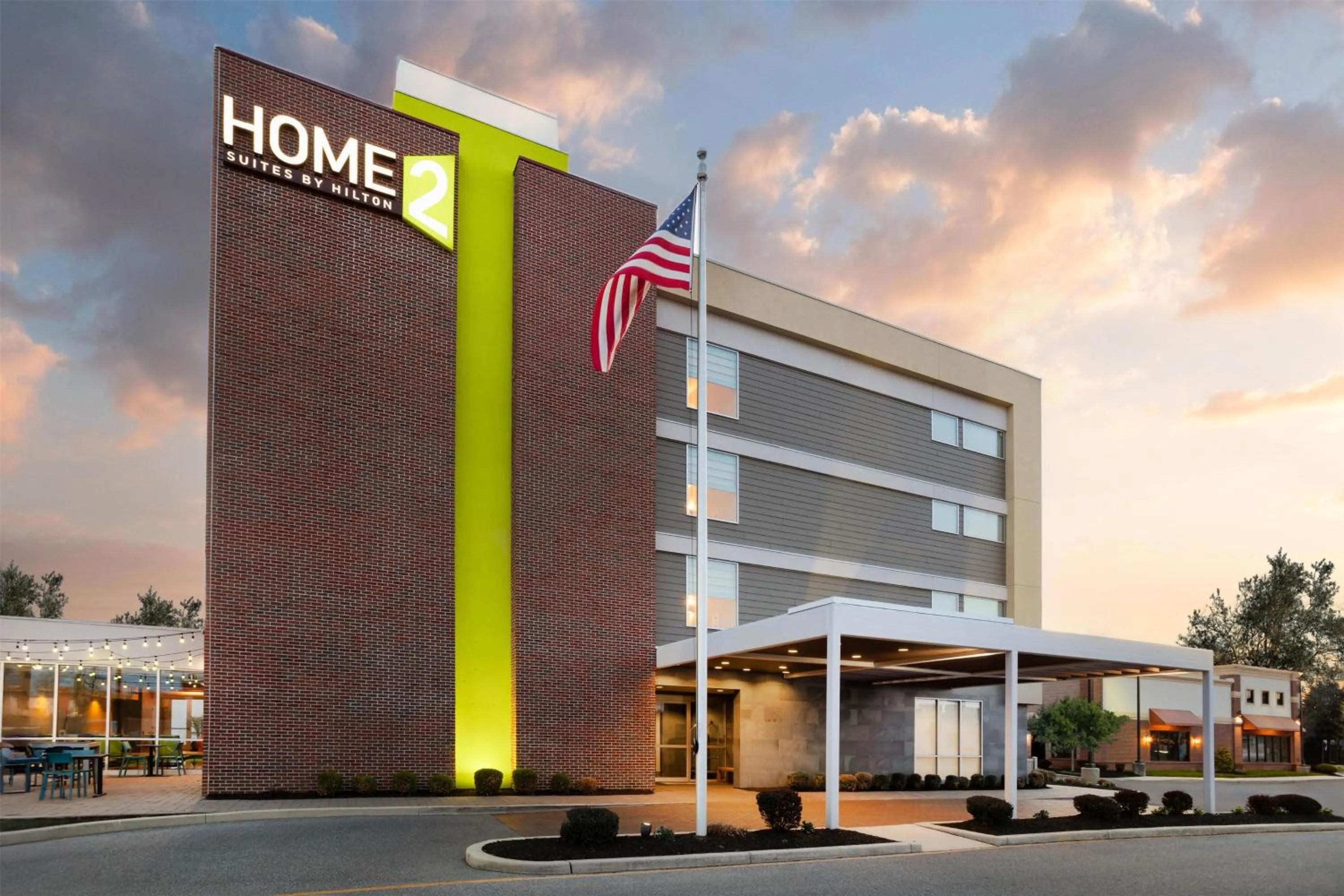 Property building in Home2 Suites Dover