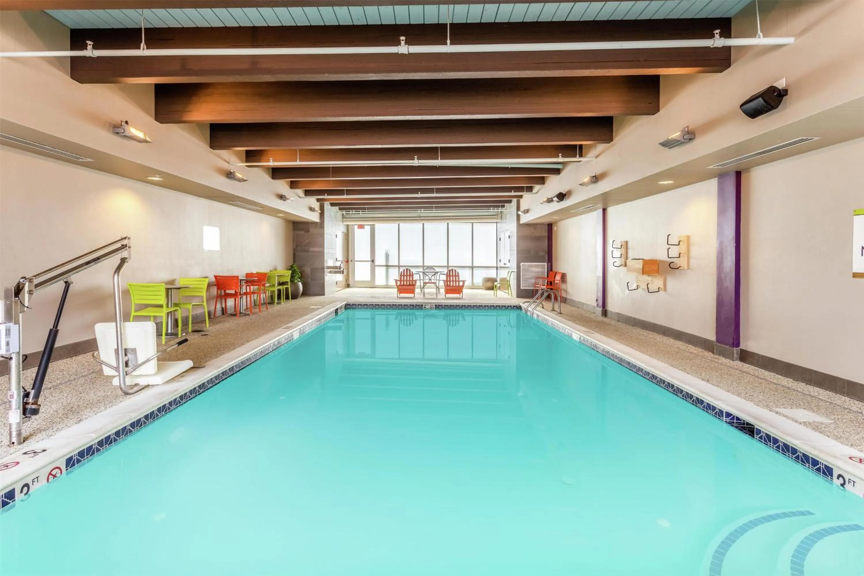 Pool view in Home2 Suites Dover