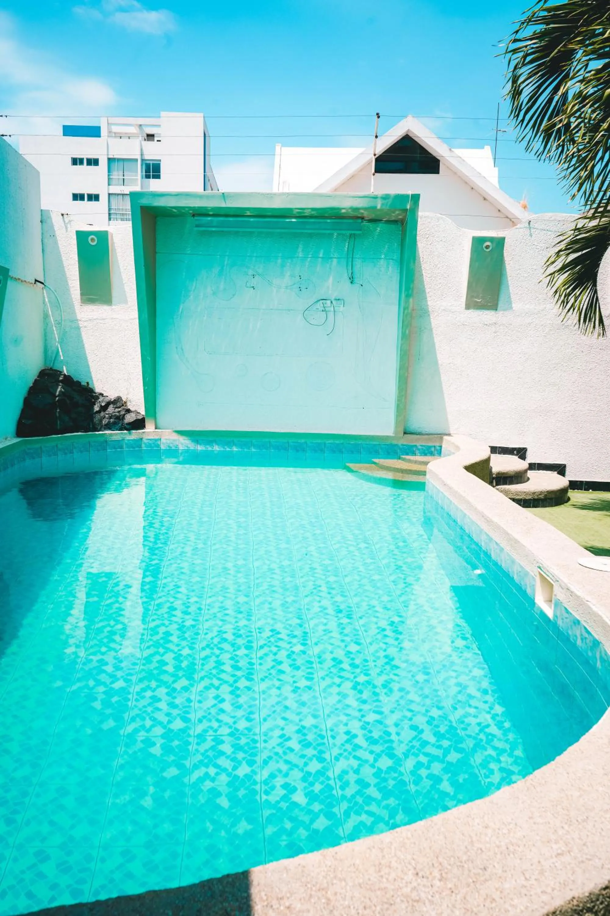Swimming pool in HOTEL MANTA BEACH MADRIGAL