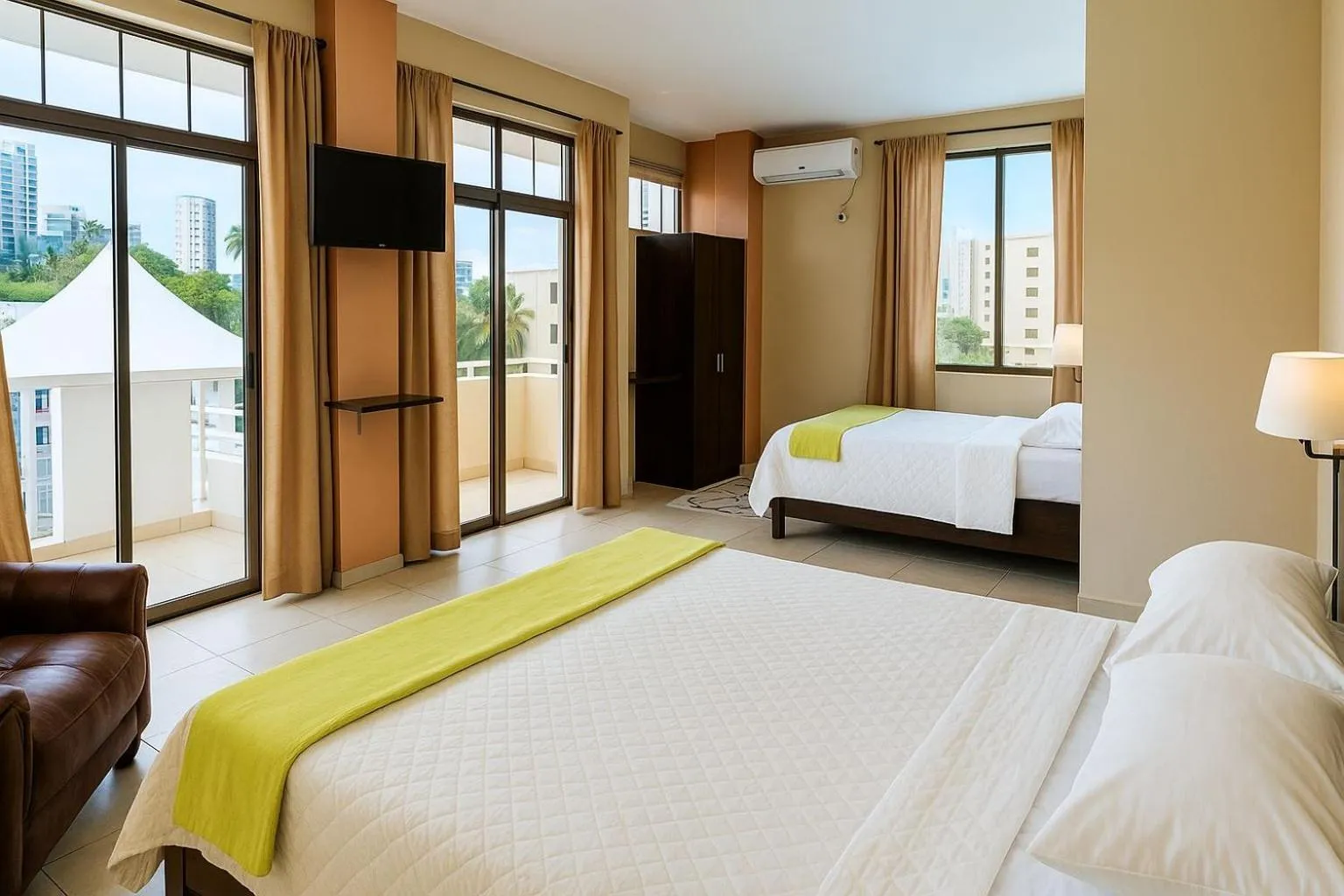 Photo of the whole room, Bed in HOTEL MANTA BEACH MADRIGAL