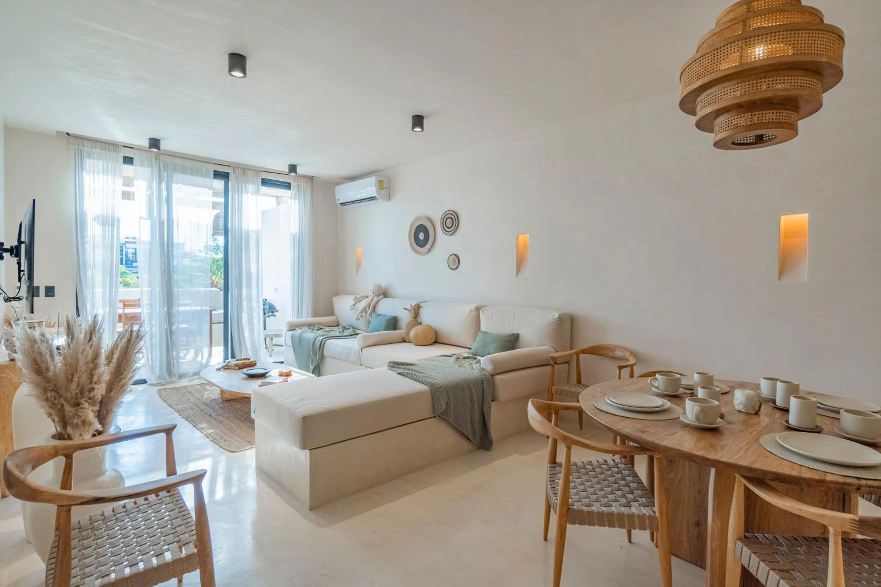 Living room in Nãmas Tulum
