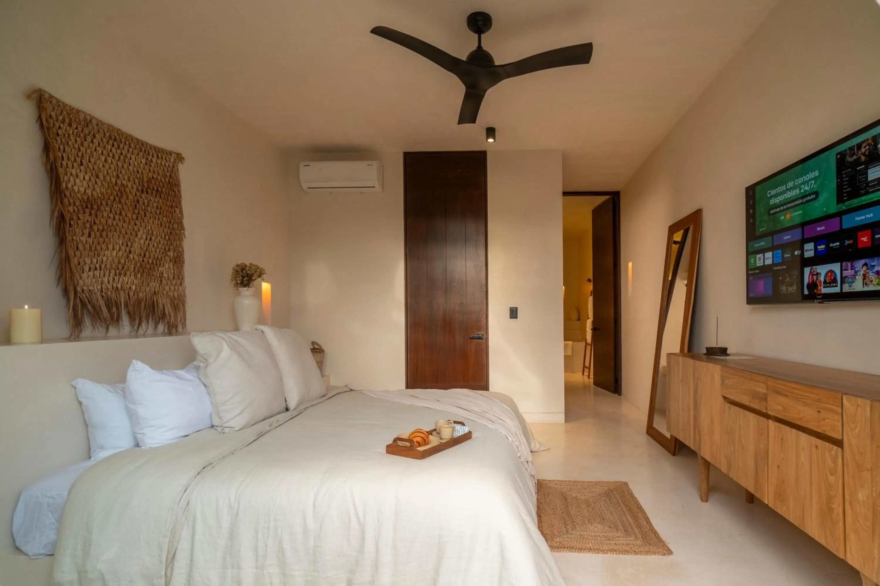 Bed in Nãmas Tulum