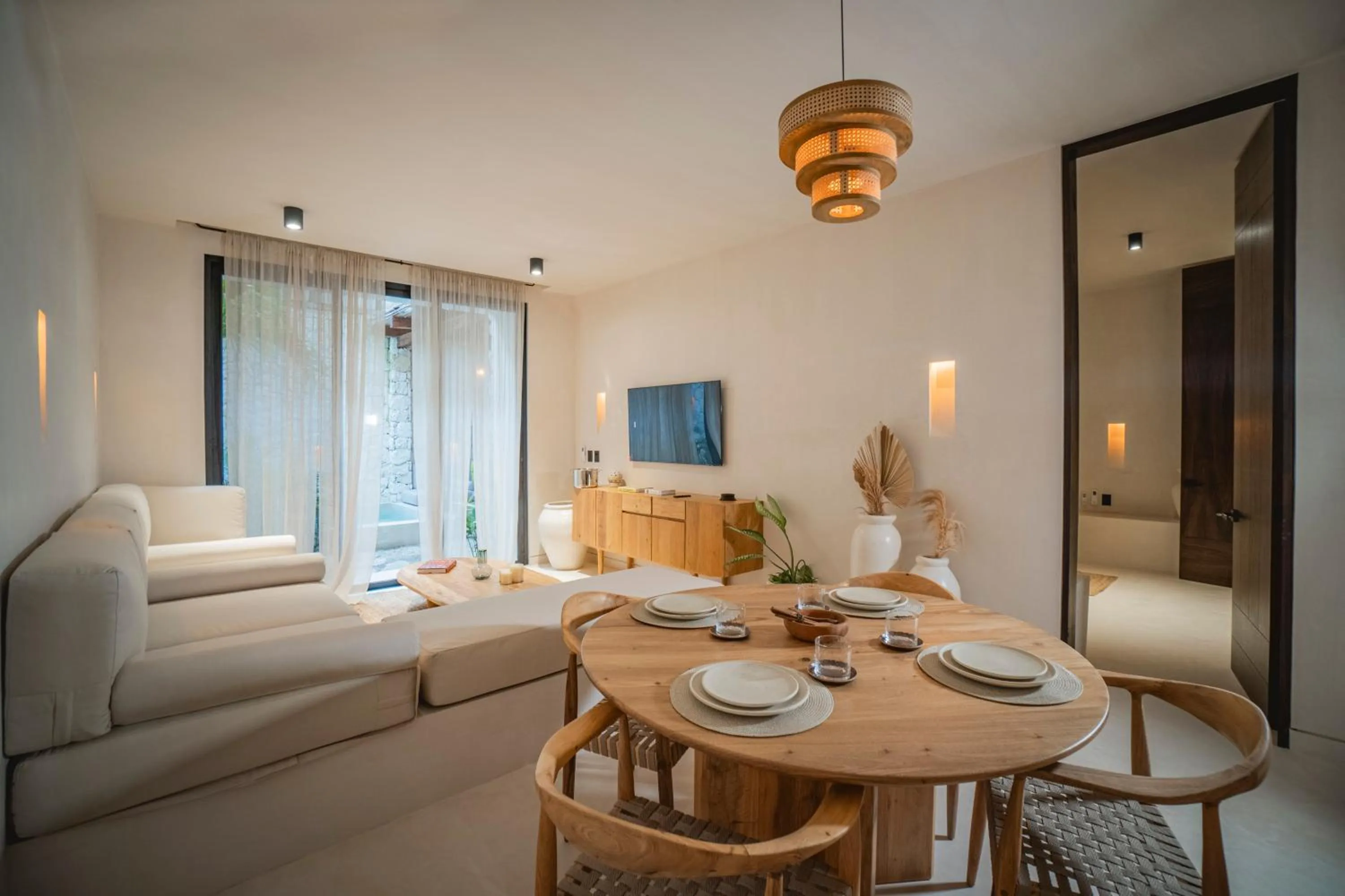 Living room in Nãmas Tulum