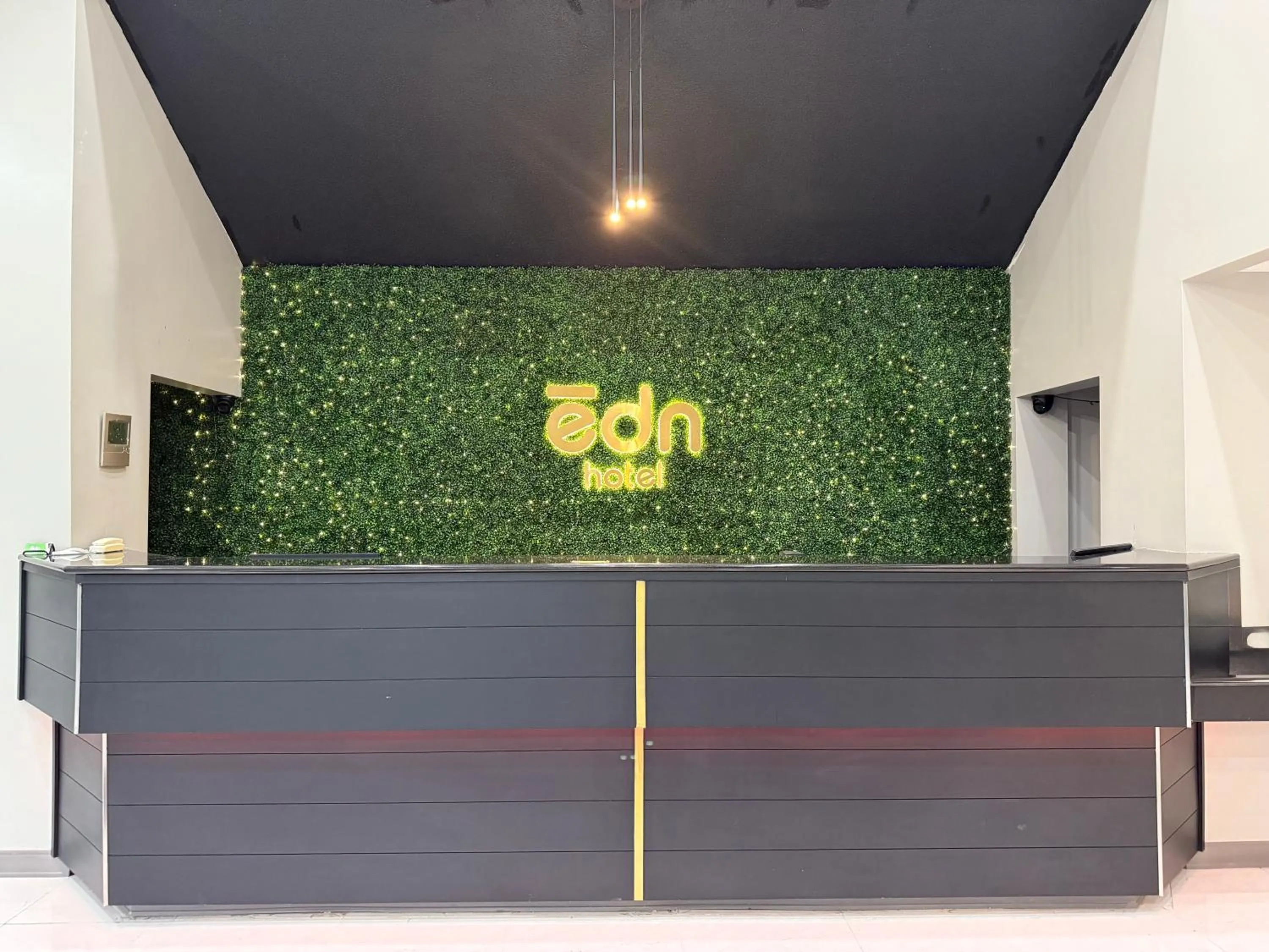 Property logo or sign in Edn Hotel