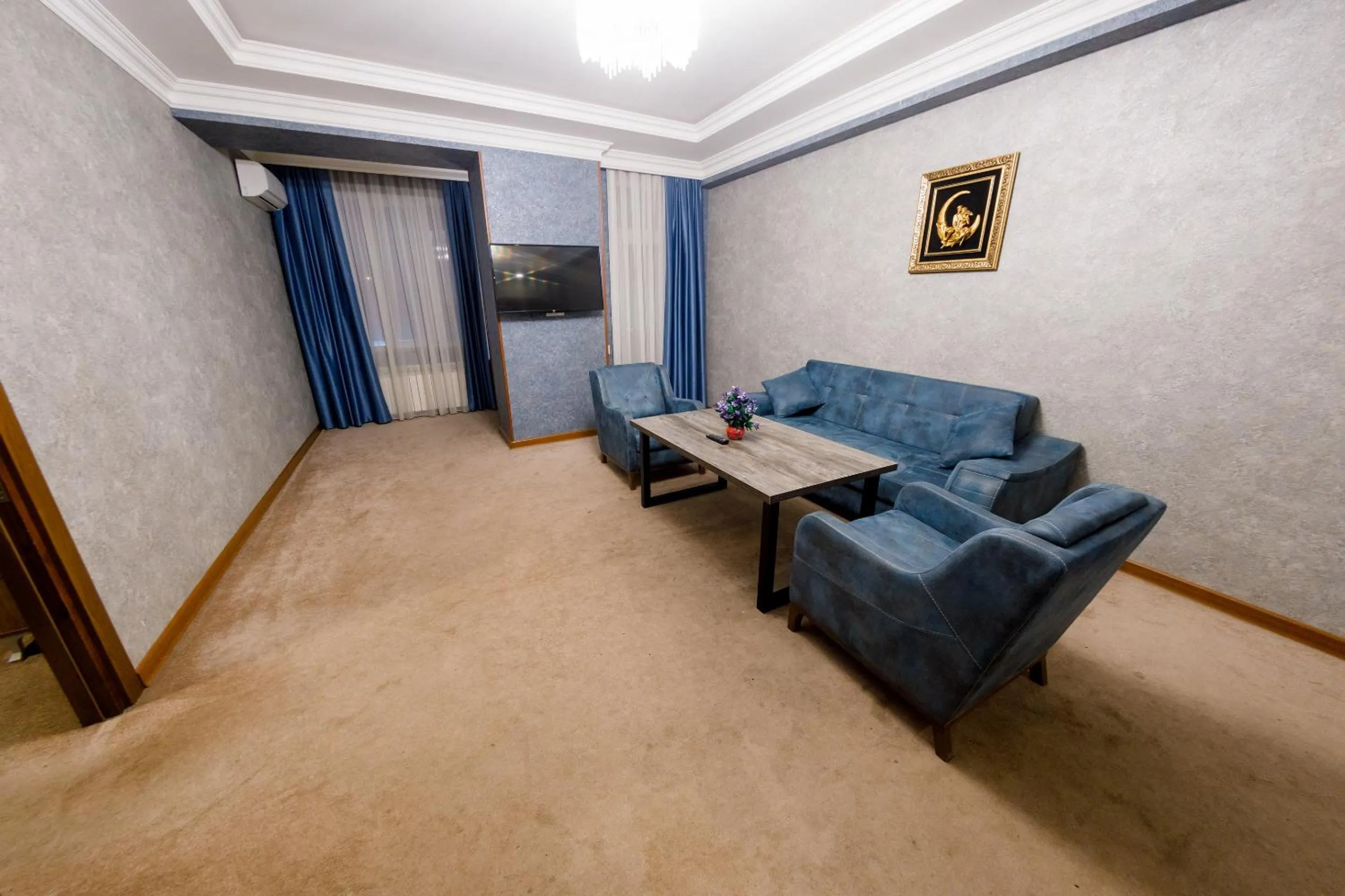 Seating area in Royal Sapphire Baku