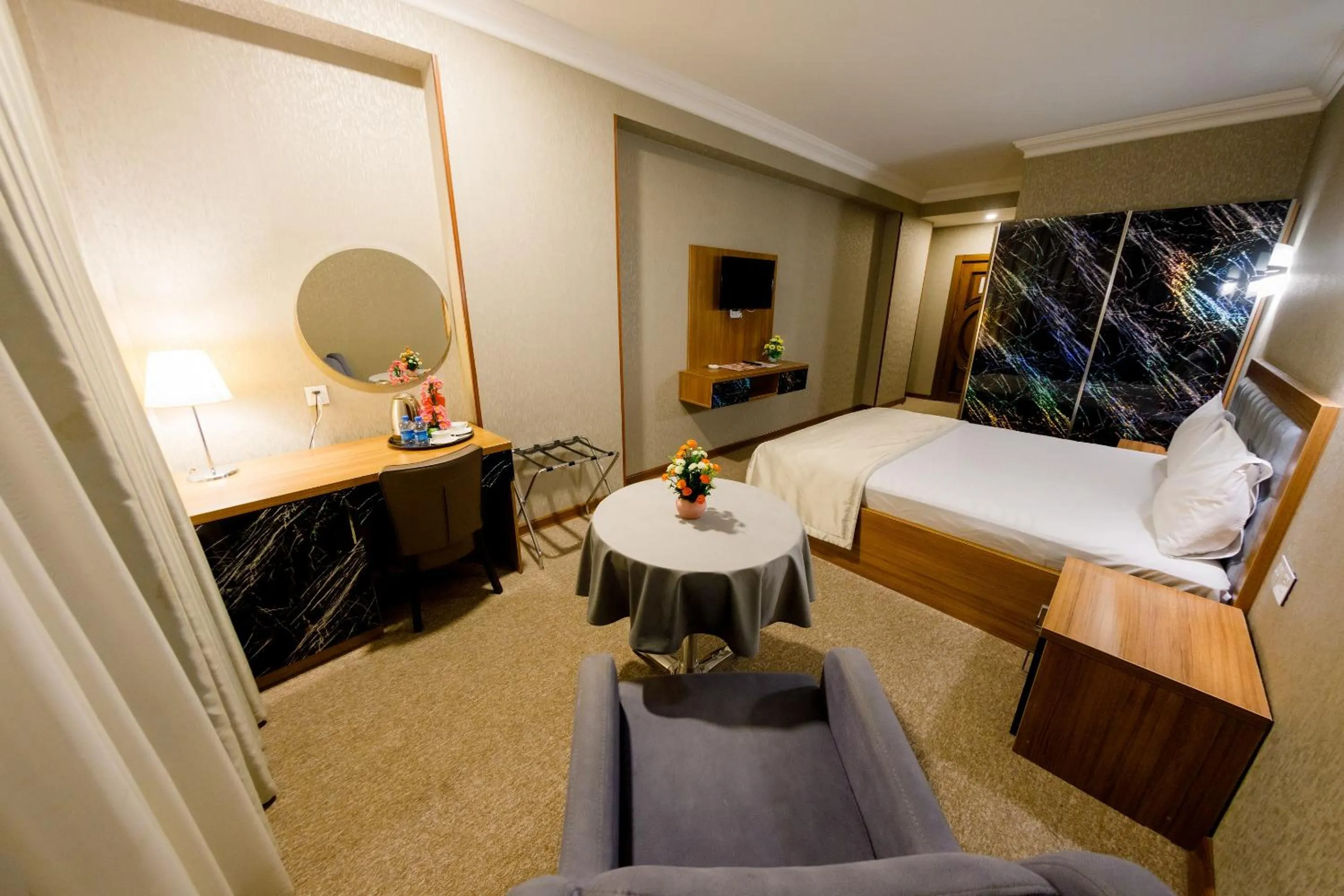 Bed in Royal Sapphire Baku