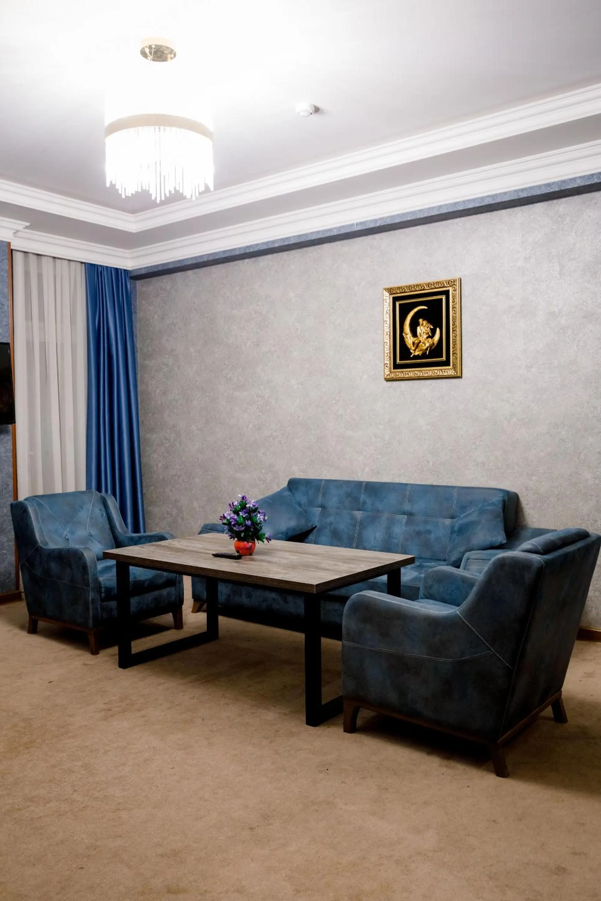 Living room in Royal Sapphire Baku