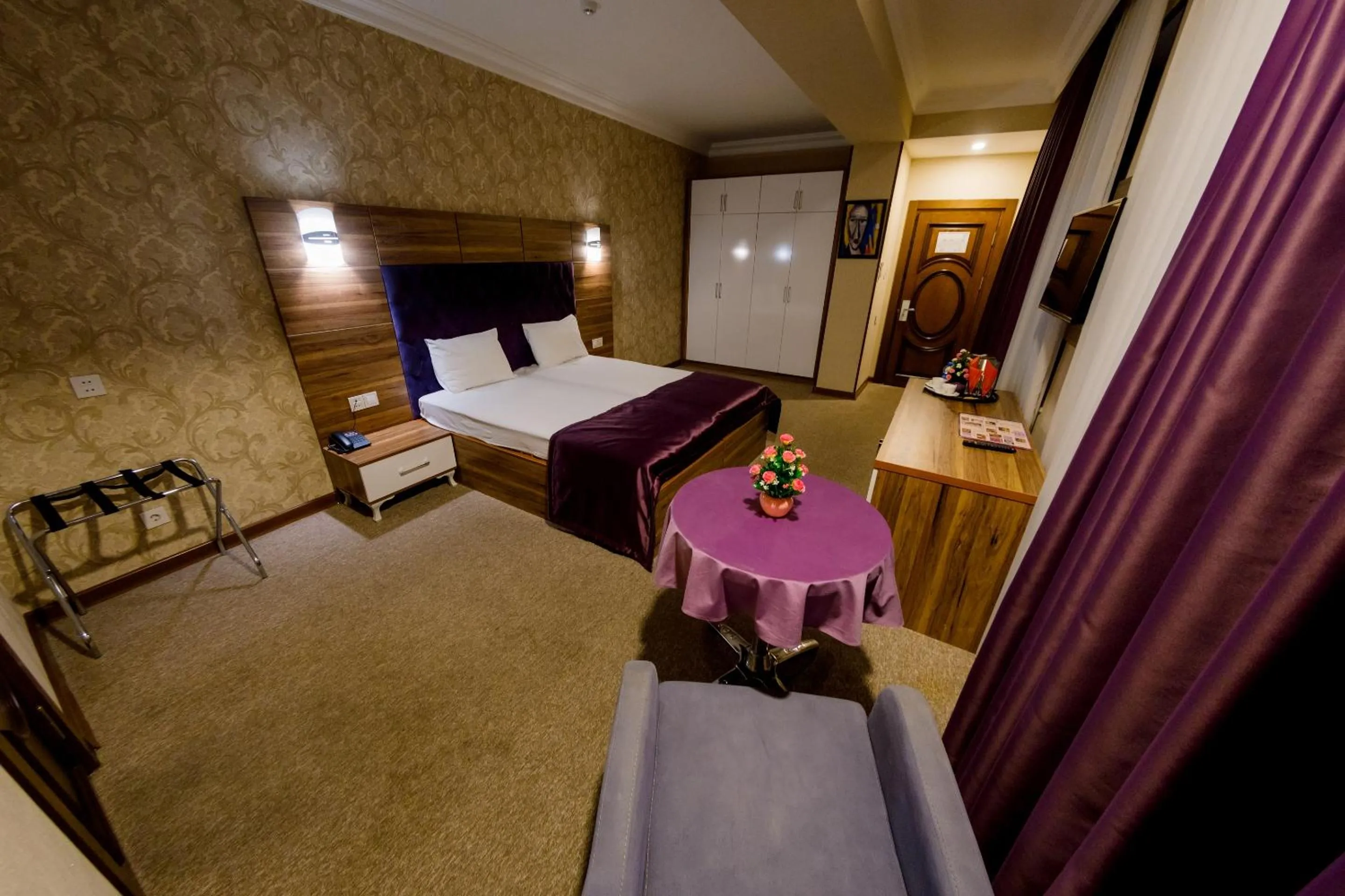 Bed in Royal Sapphire Baku
