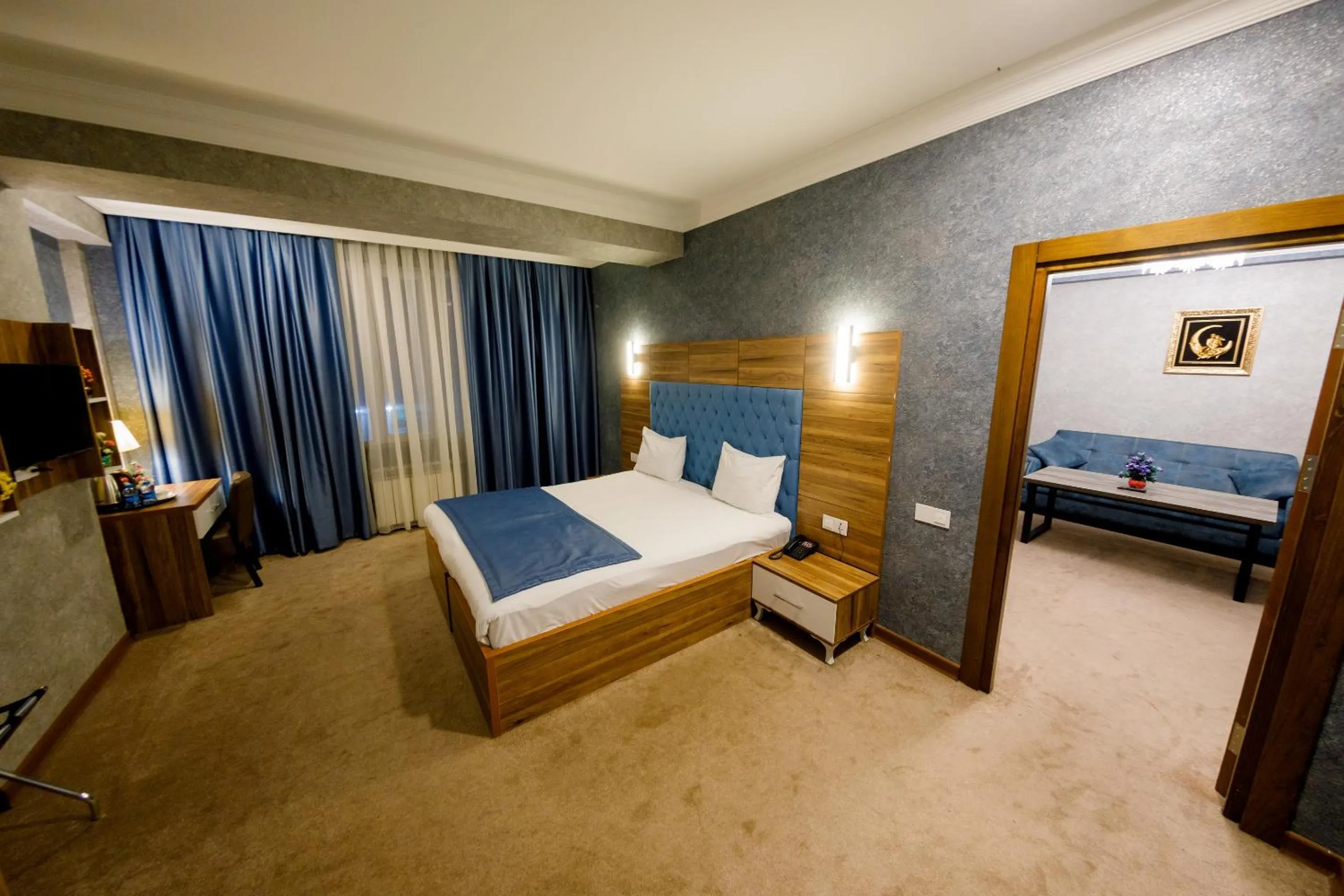 Bed in Royal Sapphire Baku