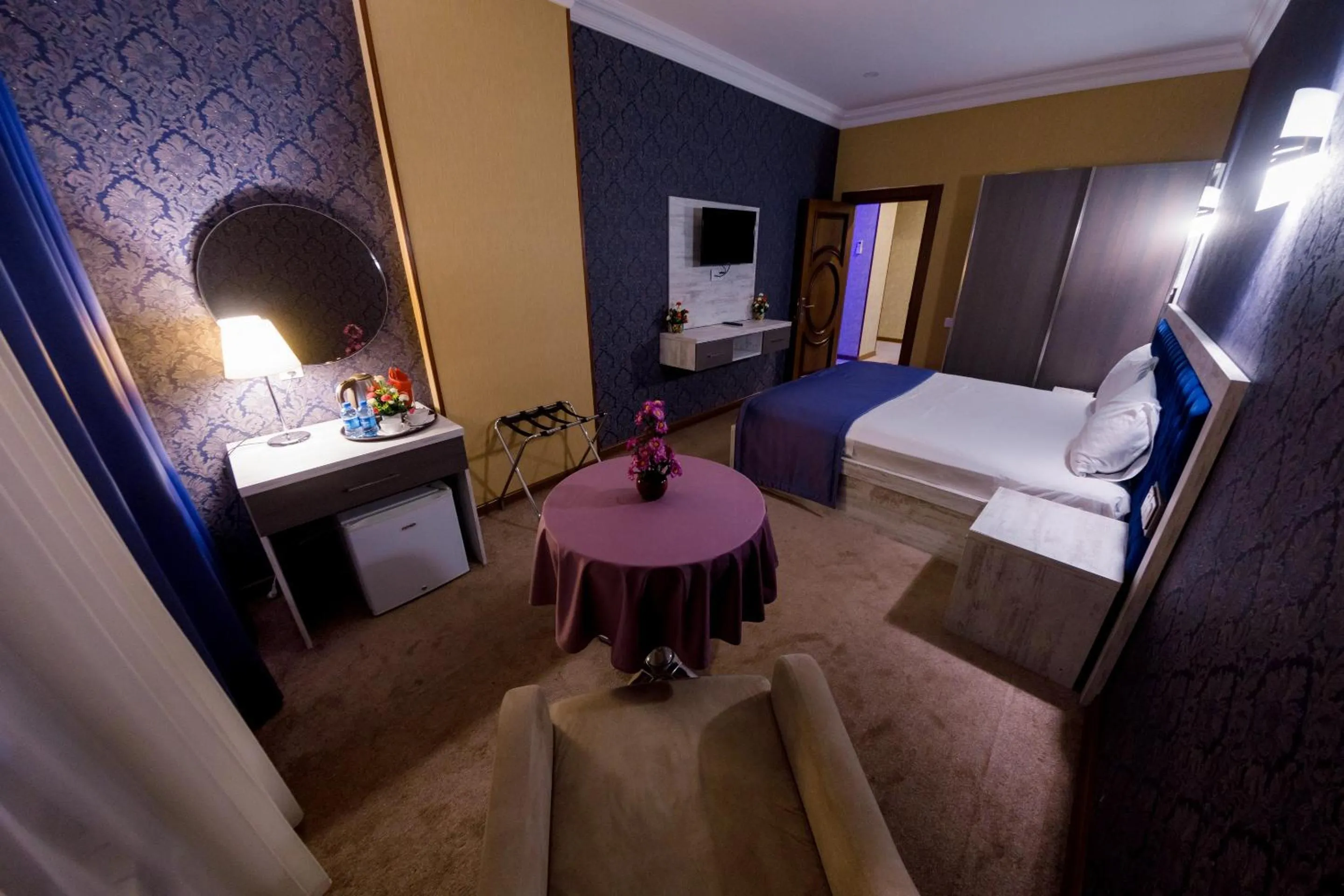 Bed in Royal Sapphire Baku