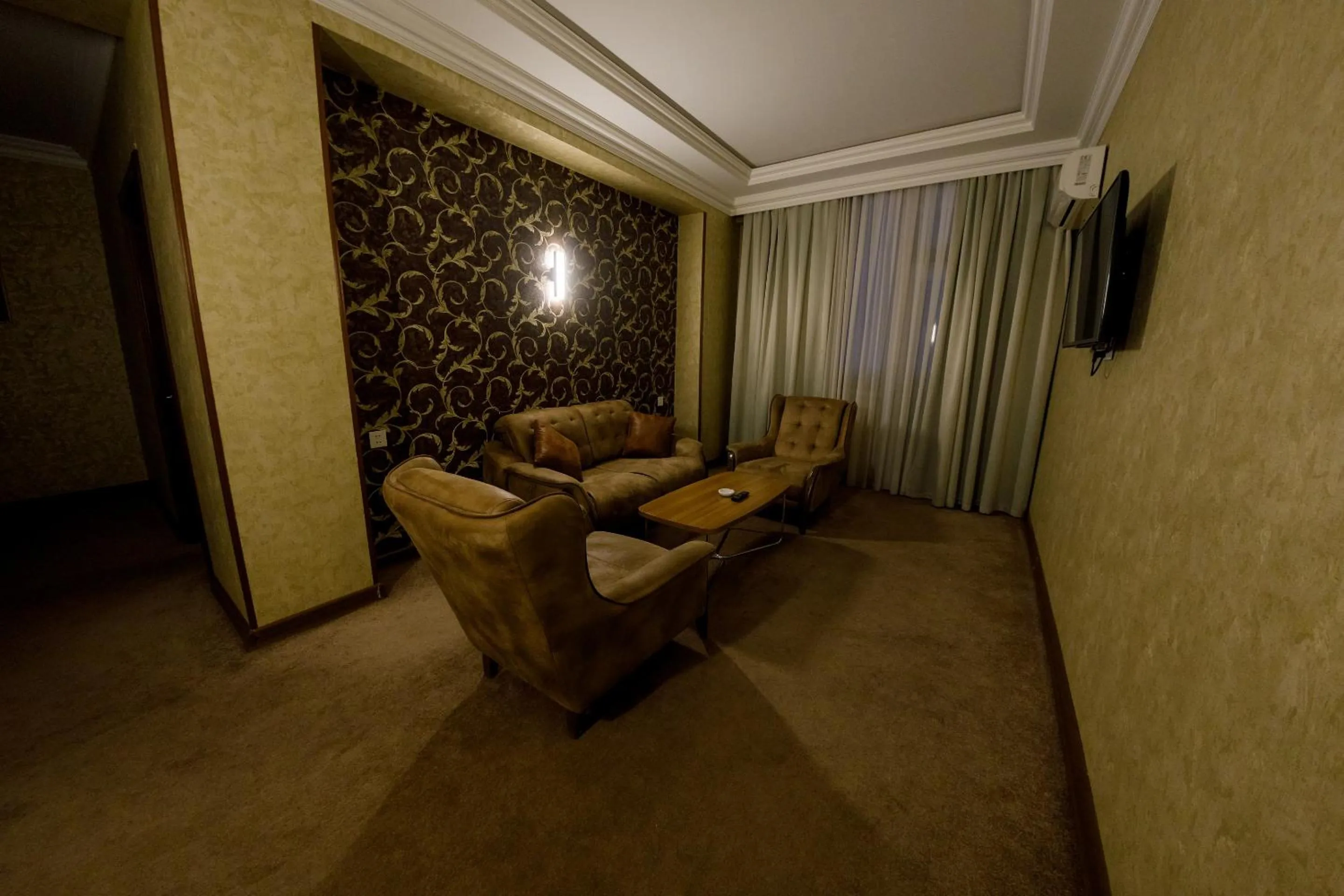 Seating area in Royal Sapphire Baku