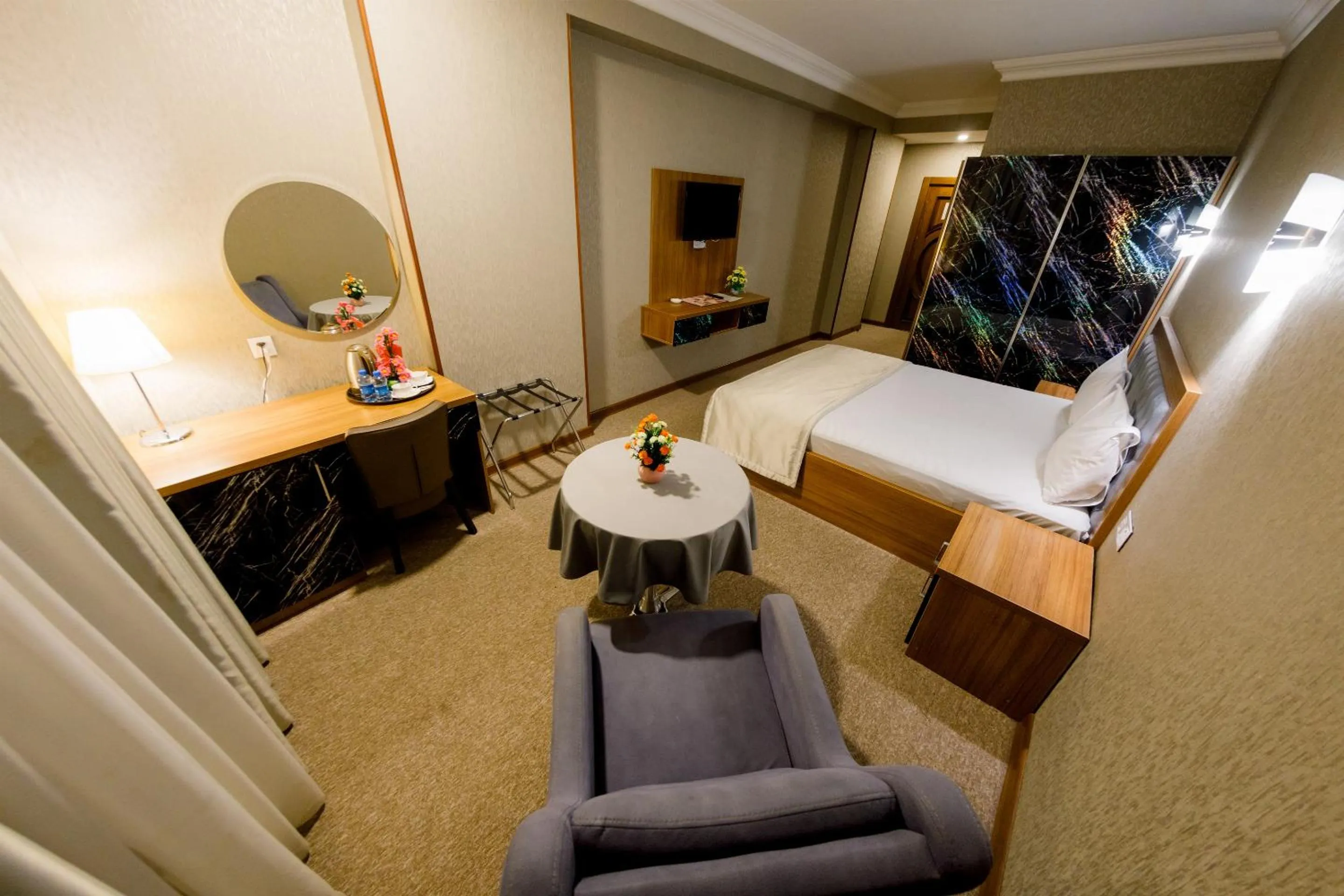 Bed in Royal Sapphire Baku