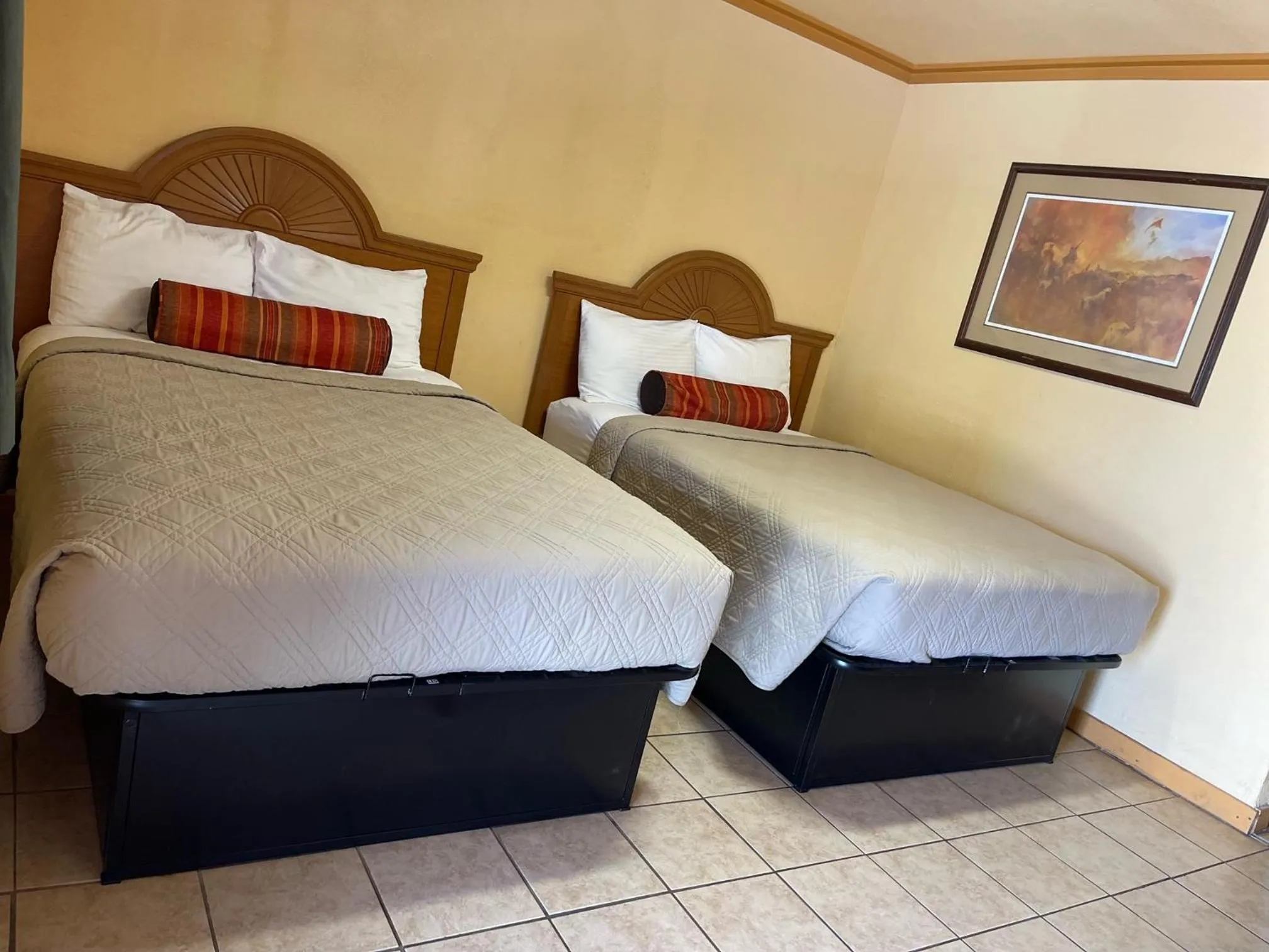 Bed in Budget Inn