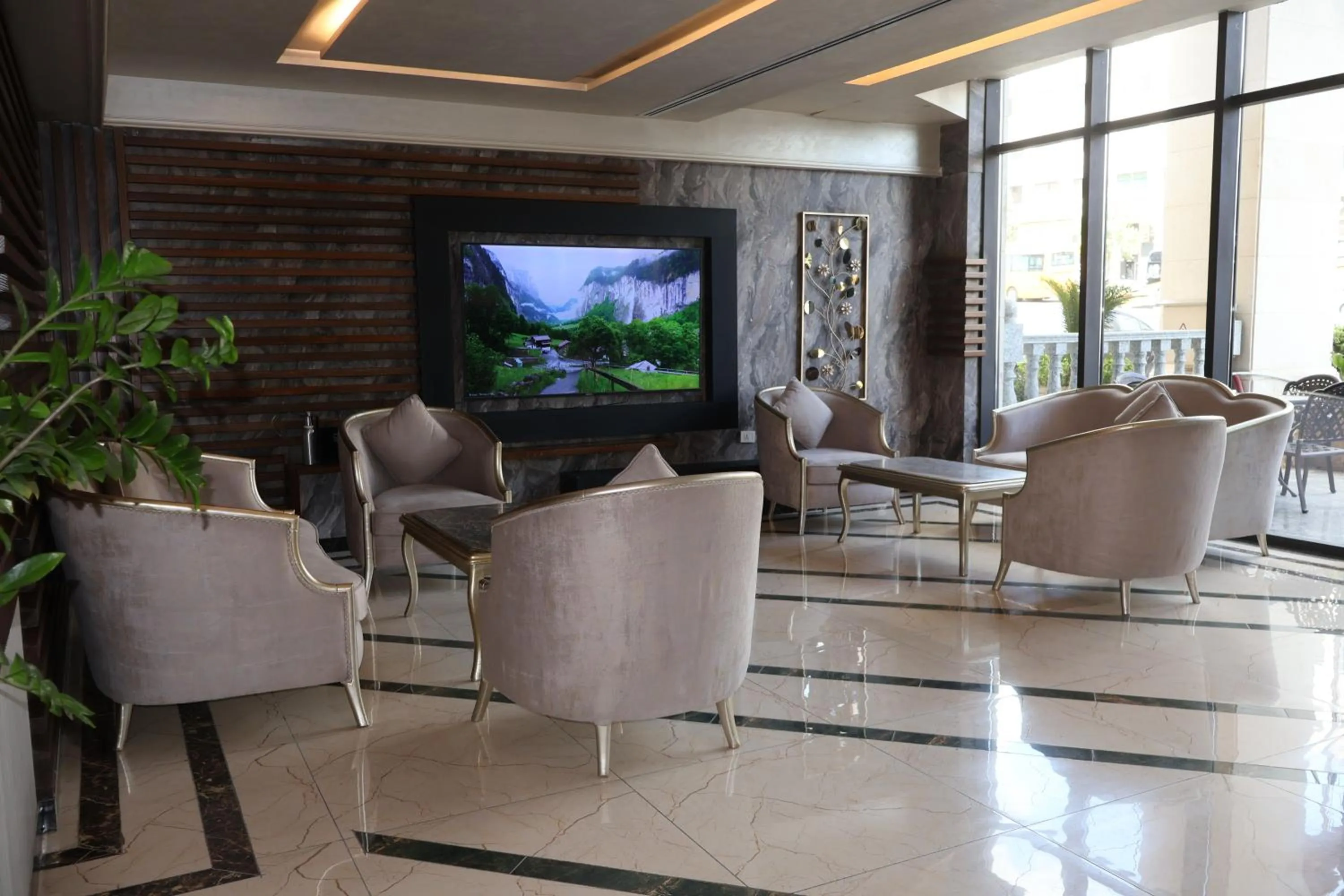 Lobby or reception in Rival Hotel Amman