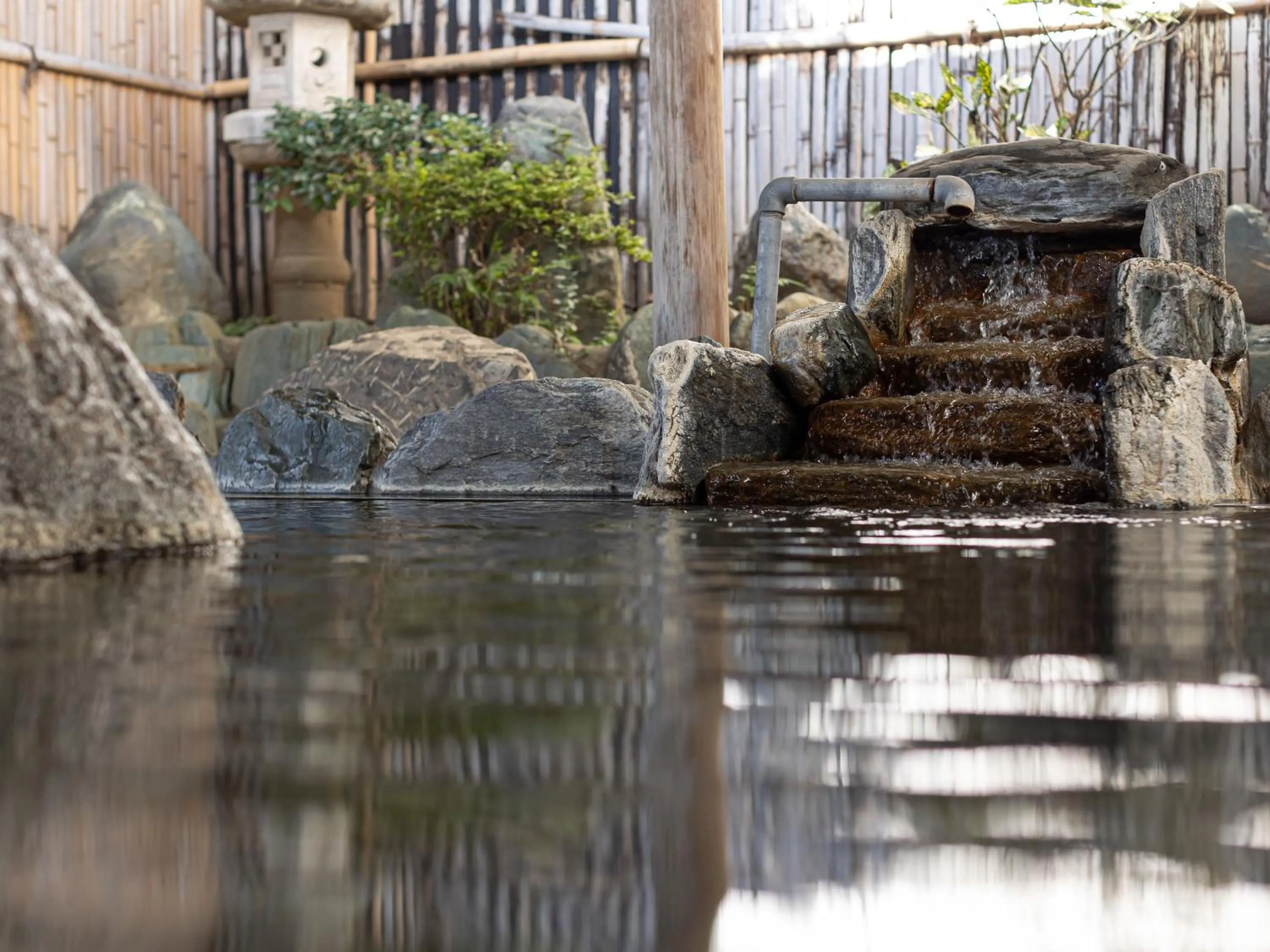 Hot Spring Bath in Kamenoi Hotel Tsukubasan