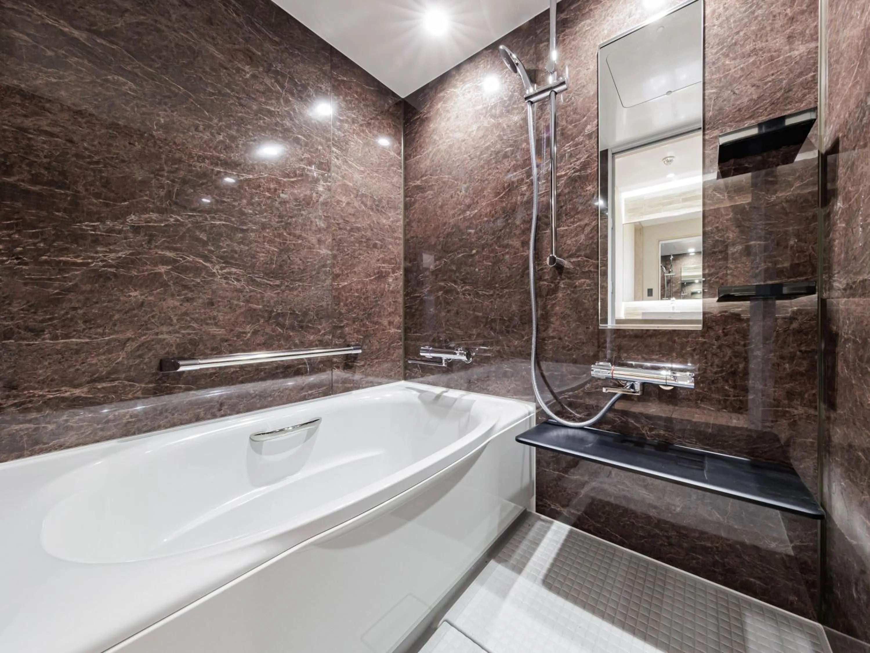 Bathroom in Kamenoi Hotel Tsukubasan