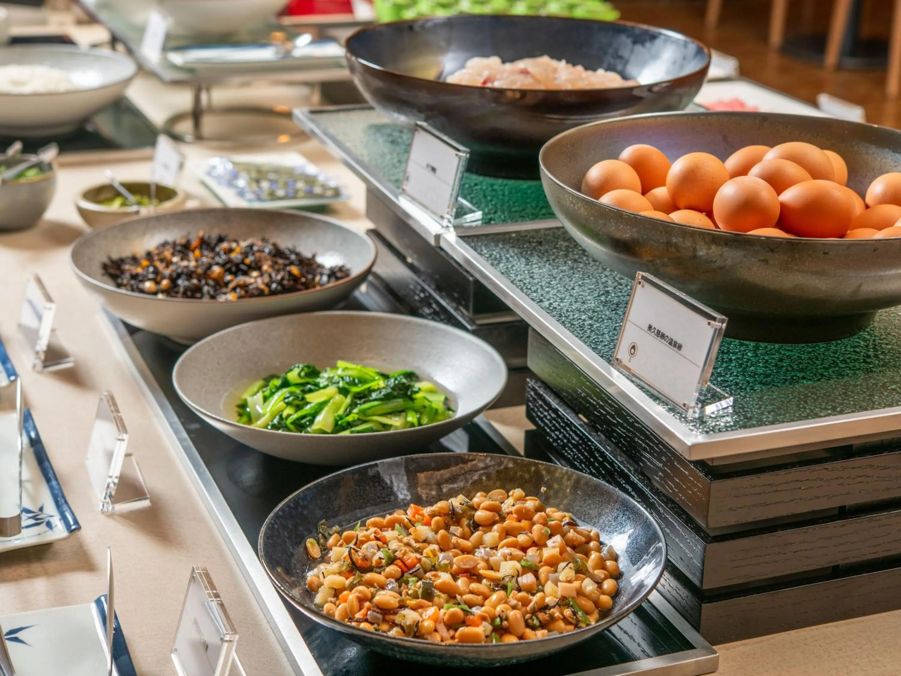 Breakfast in Kamenoi Hotel Tsukubasan