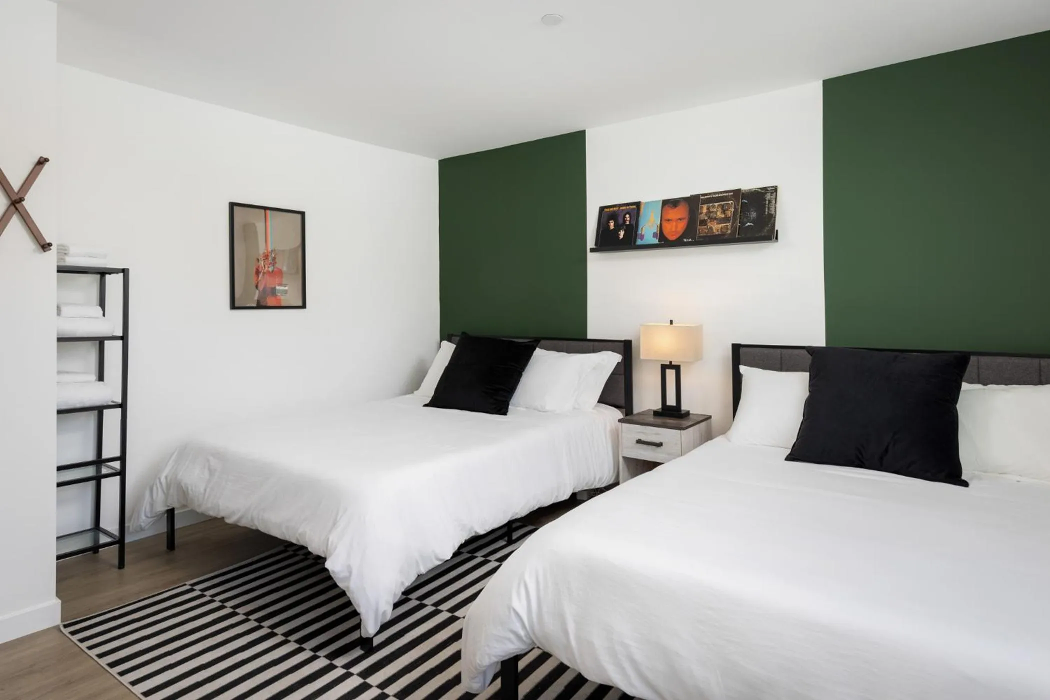 Bed in Fenix Hotel Hollywood