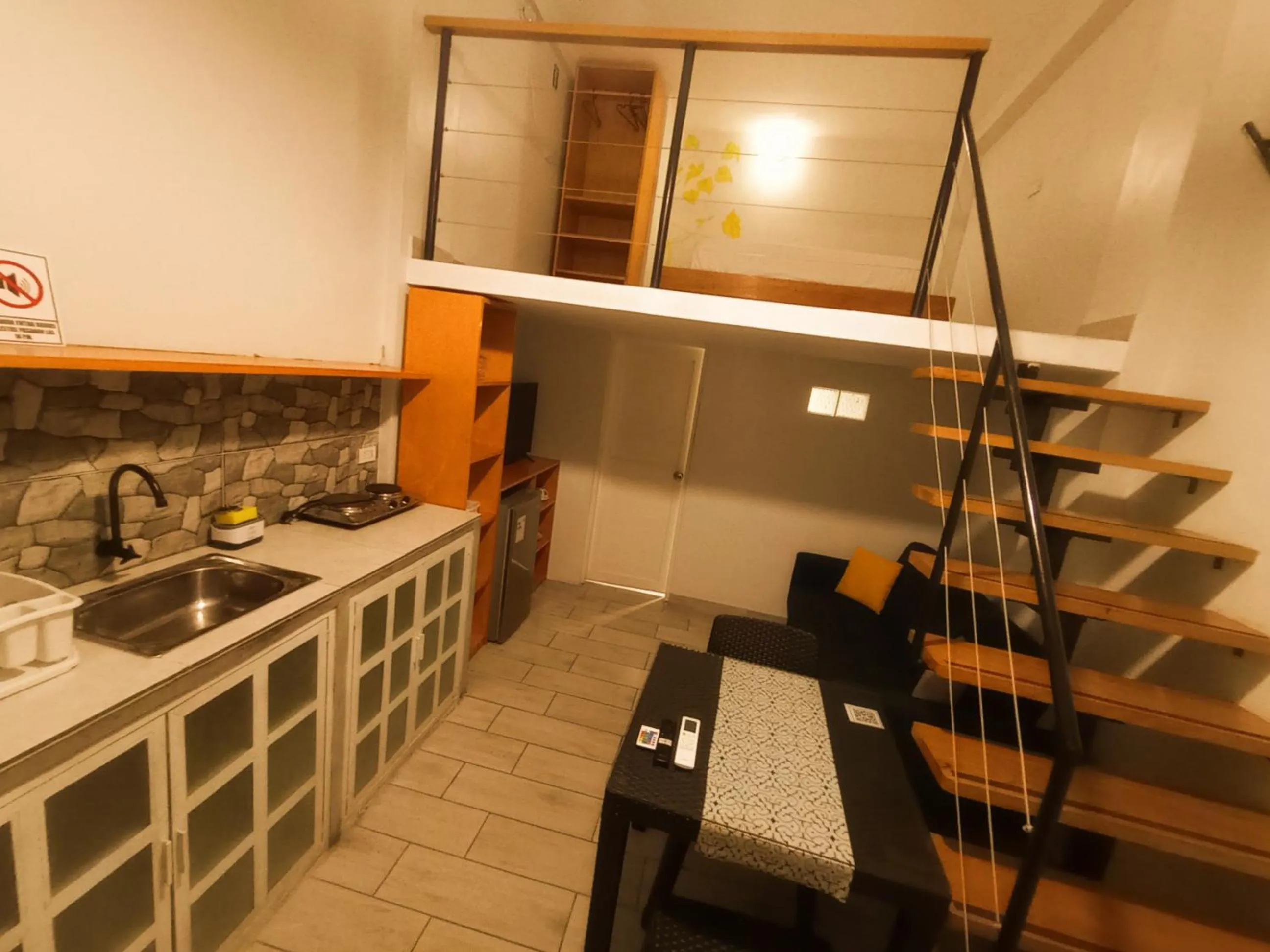 Kitchen or kitchenette in Mi Quinta Raíz Loft Apartments