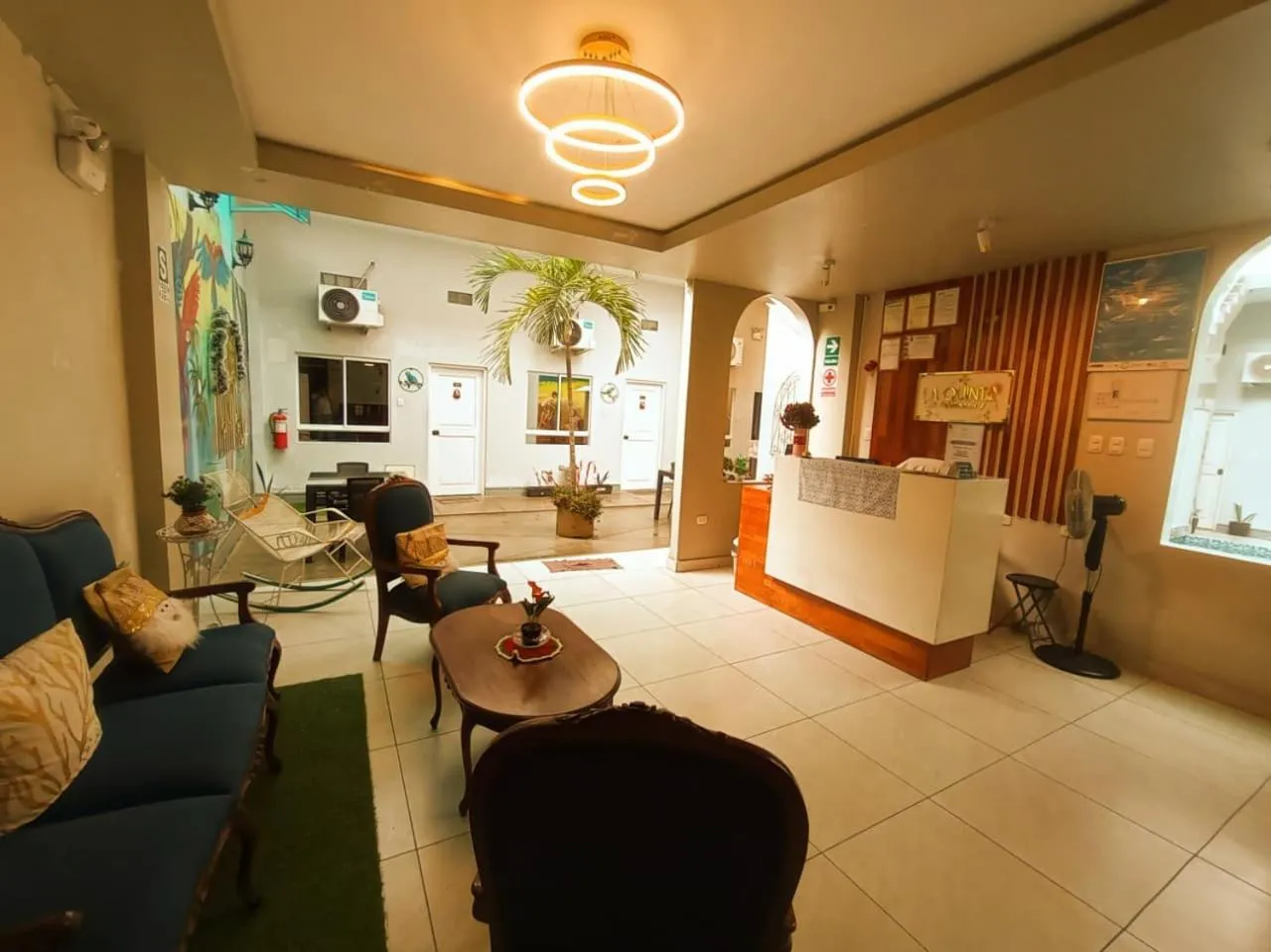 Lobby or reception in Mi Quinta Raíz Loft Apartments