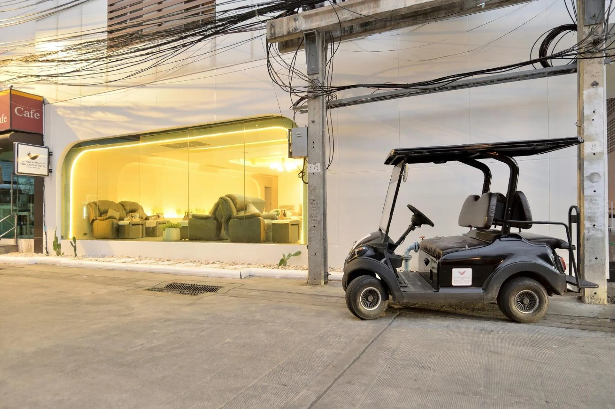 Facility for disabled guests in Tori crown hotel