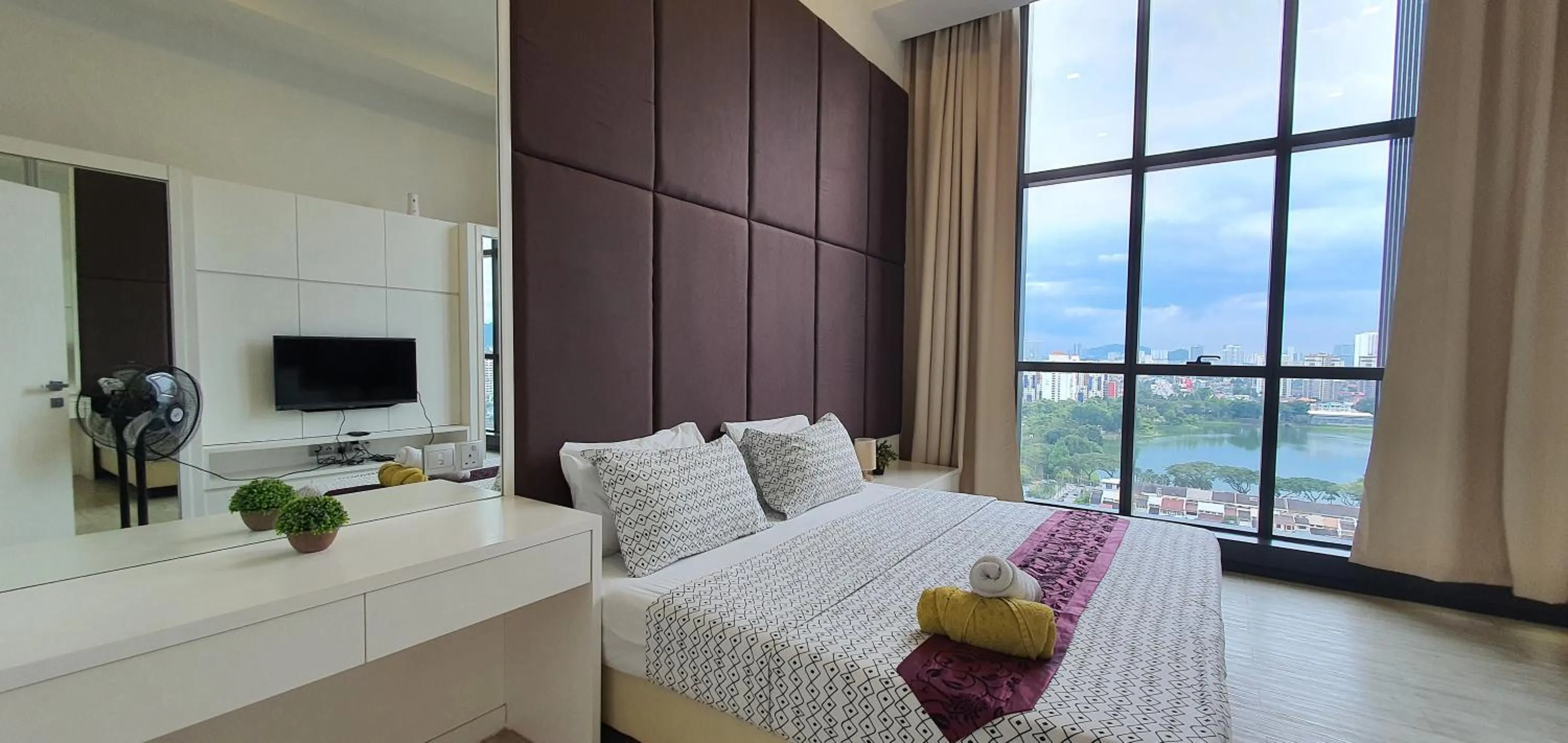 Bed in M City Ampang KL city