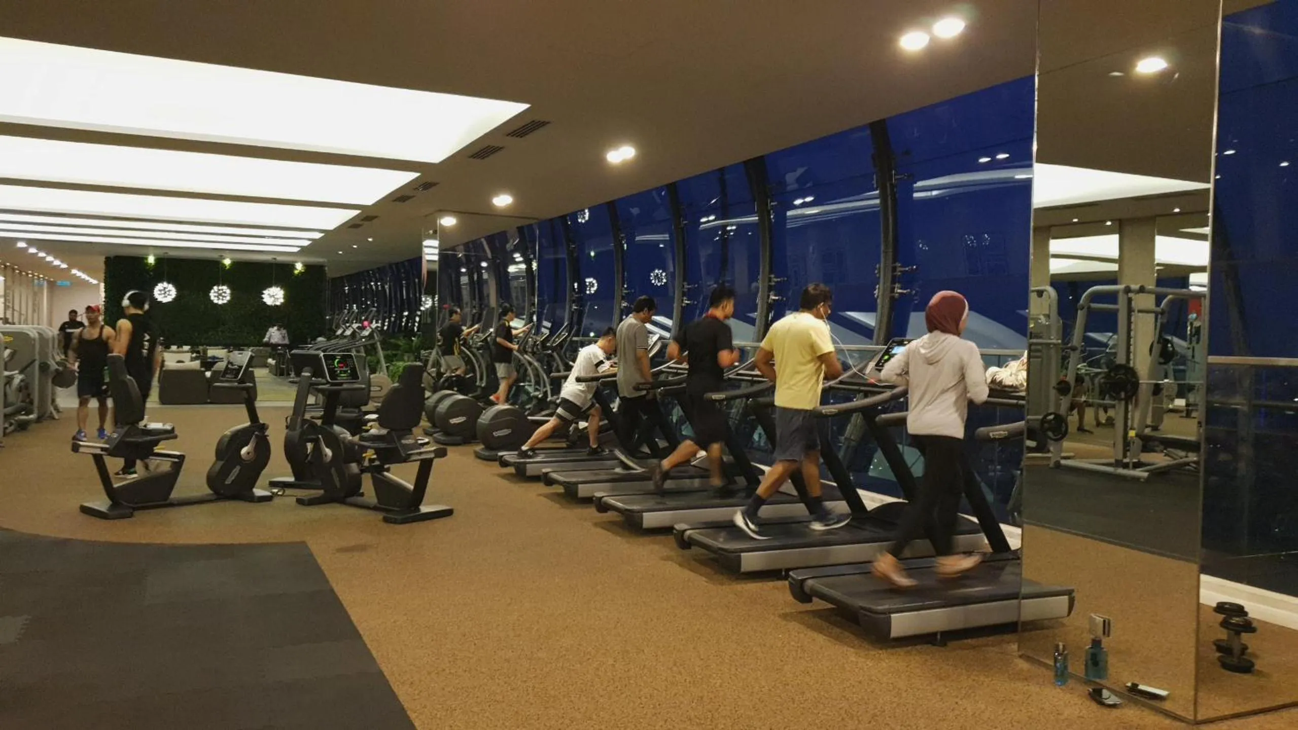 Fitness centre/facilities in M City Ampang KL city