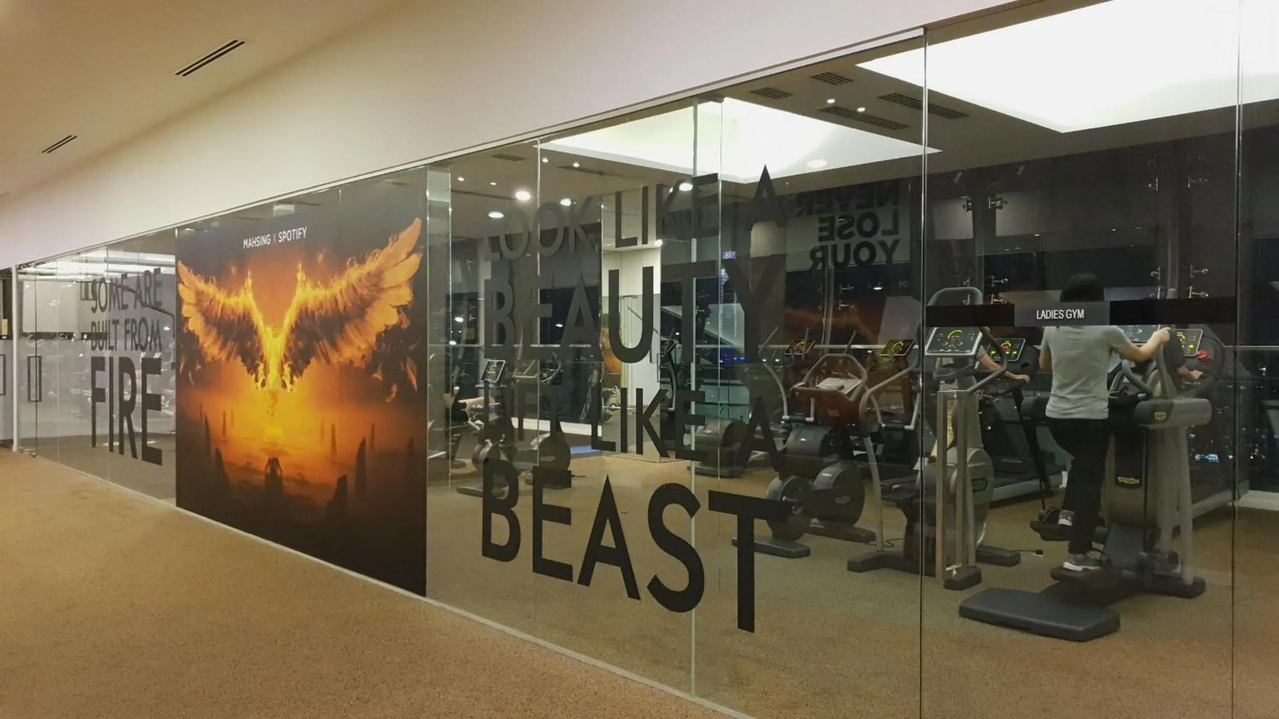 Fitness centre/facilities in M City Ampang KL city