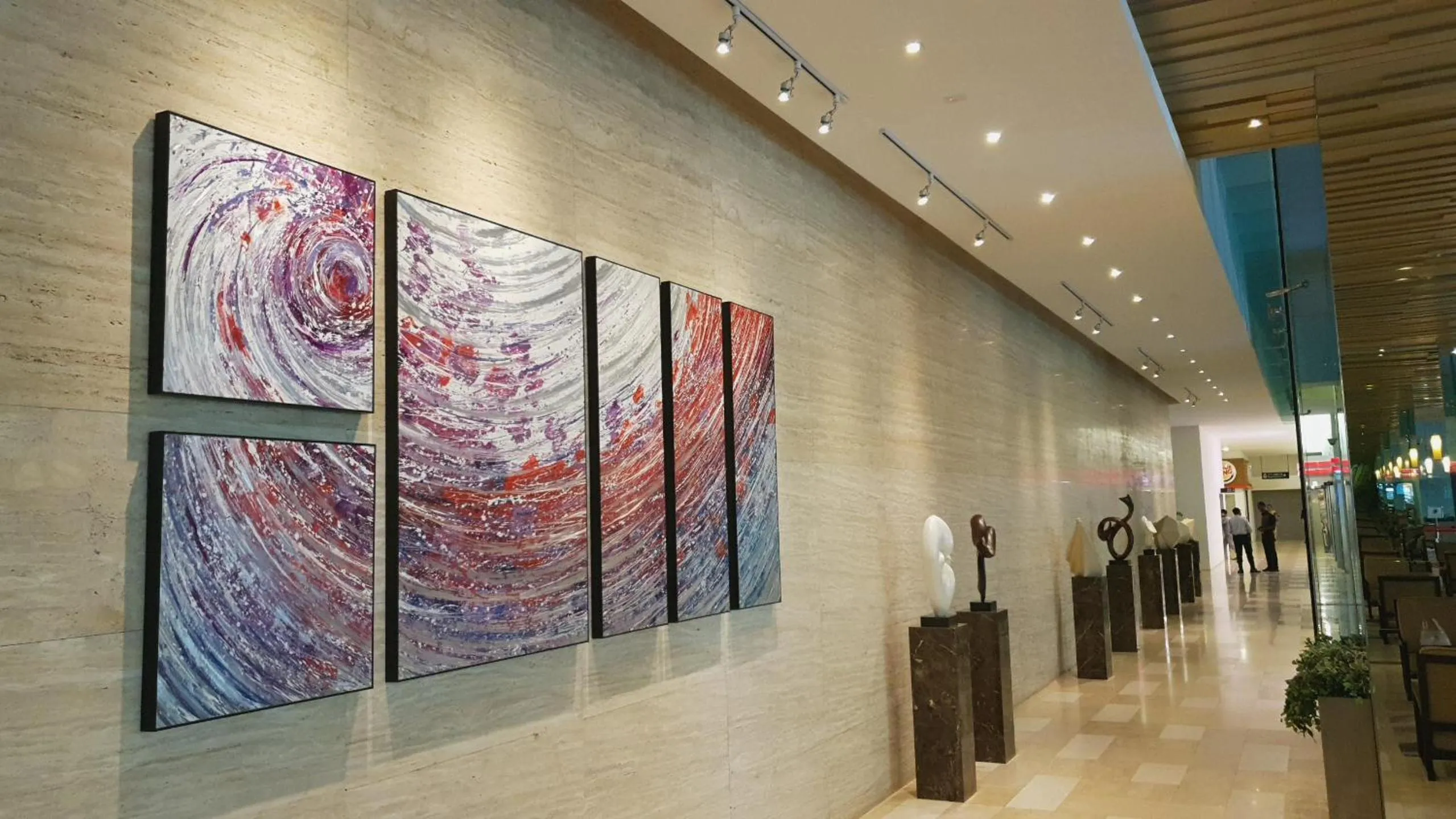 Decorative detail in M City Ampang KL city