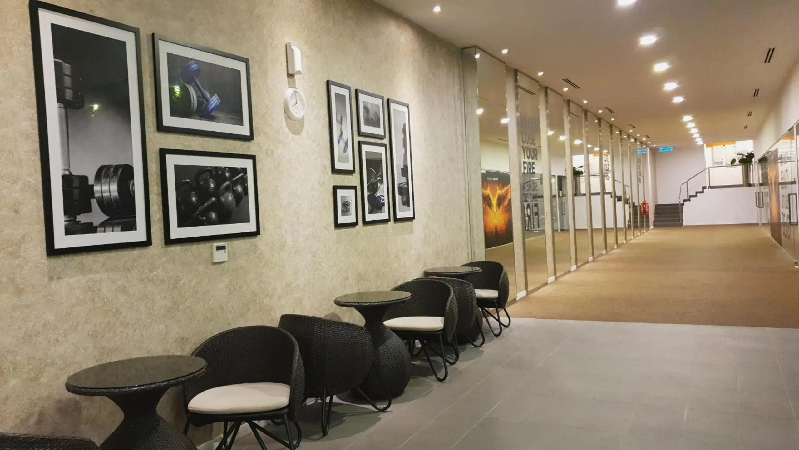 Seating area in M City Ampang KL city