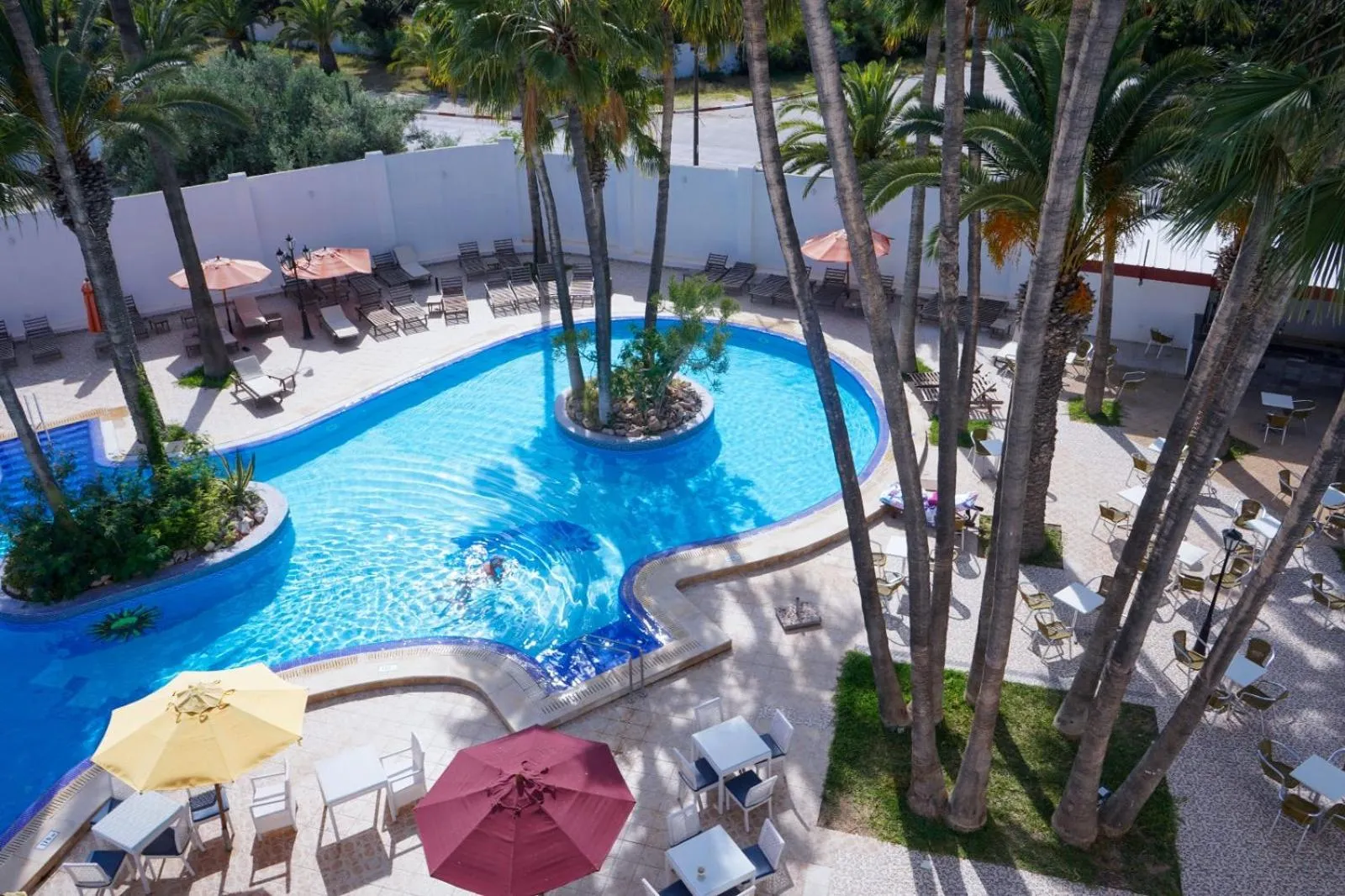 Swimming pool in Hotel Nesrine Hammamet