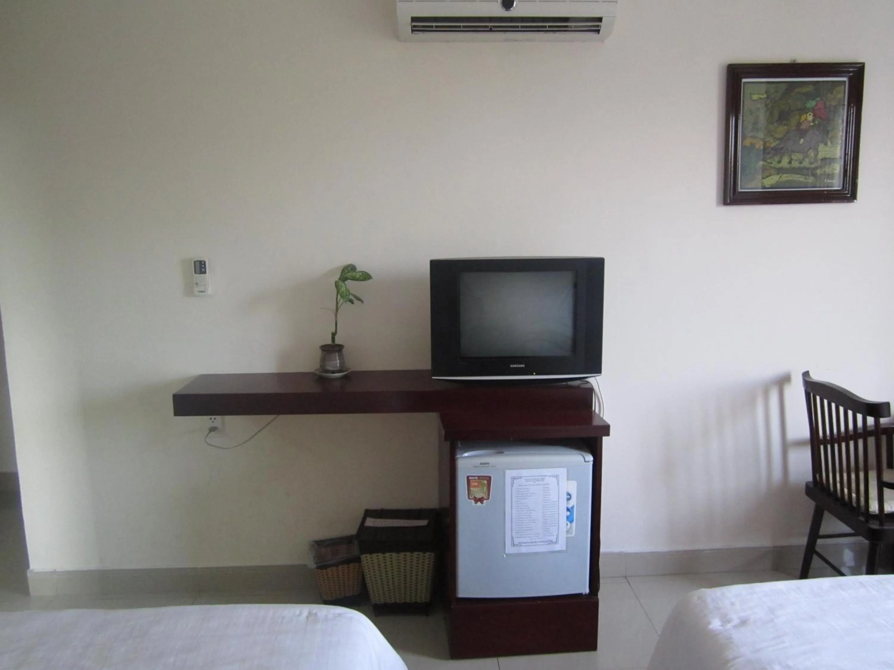 Bed in Nhiet Doi Hotel