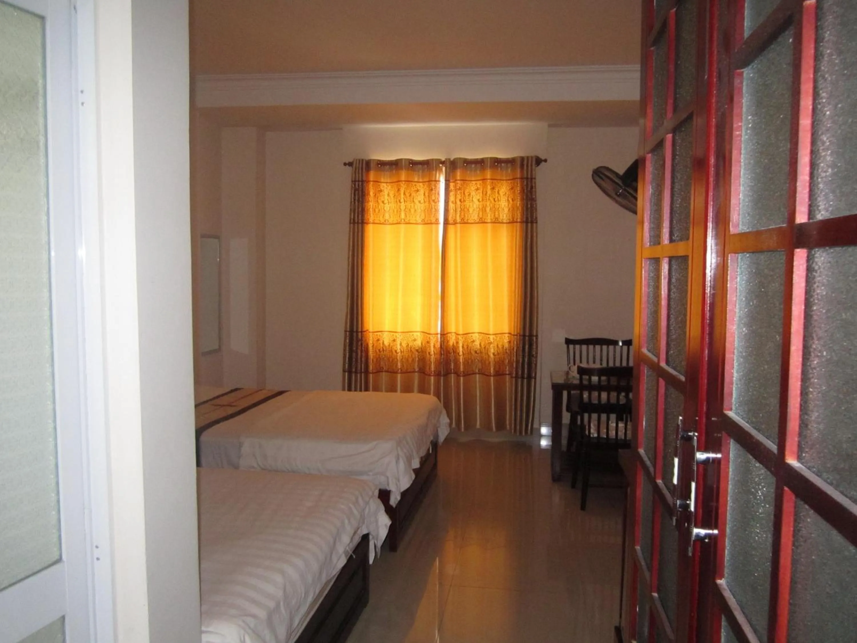 Bed in Nhiet Doi Hotel