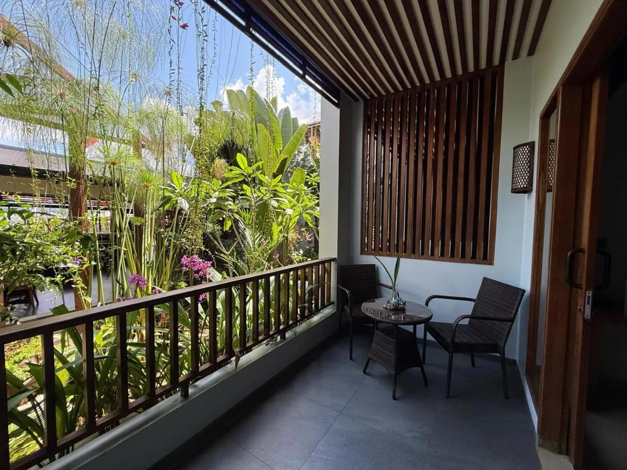 Garden view in Santai Toraja