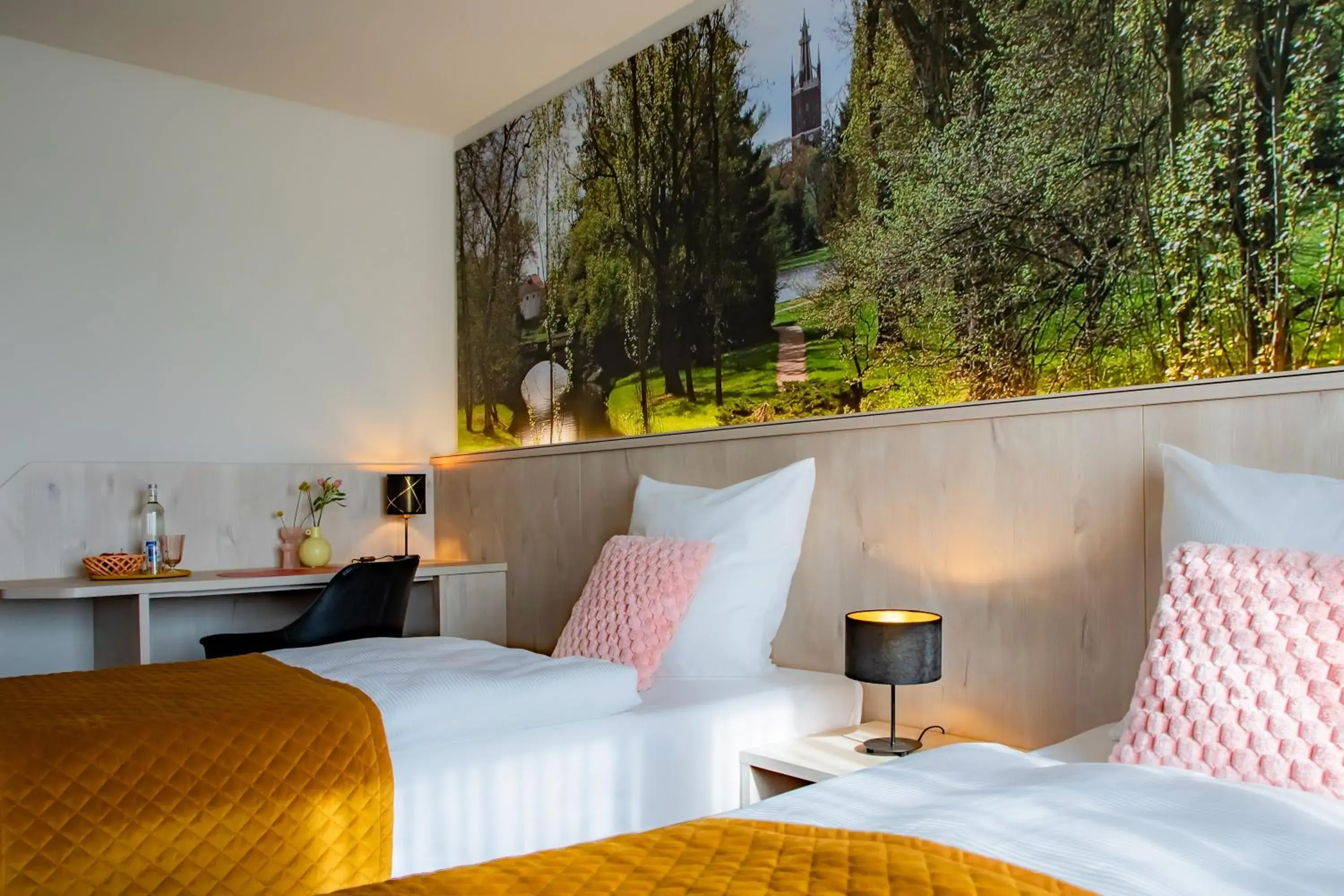 Double or Twin Room - single occupancy in Hotel Restaurant Elbebrücke Double or Twin Room - single occupancy in Hotel Restaurant Elbebrücke