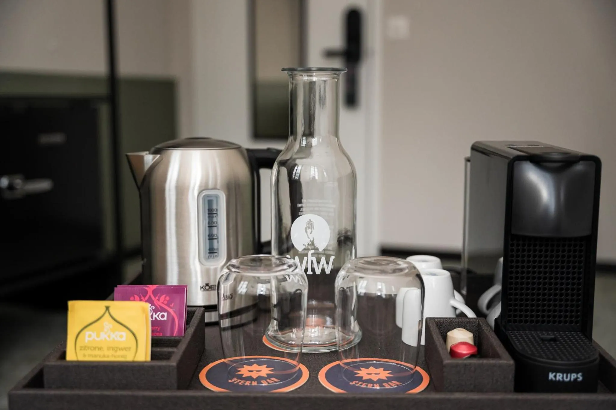 Coffee/tea facilities in Hotel Goldener Stern - Self check-in