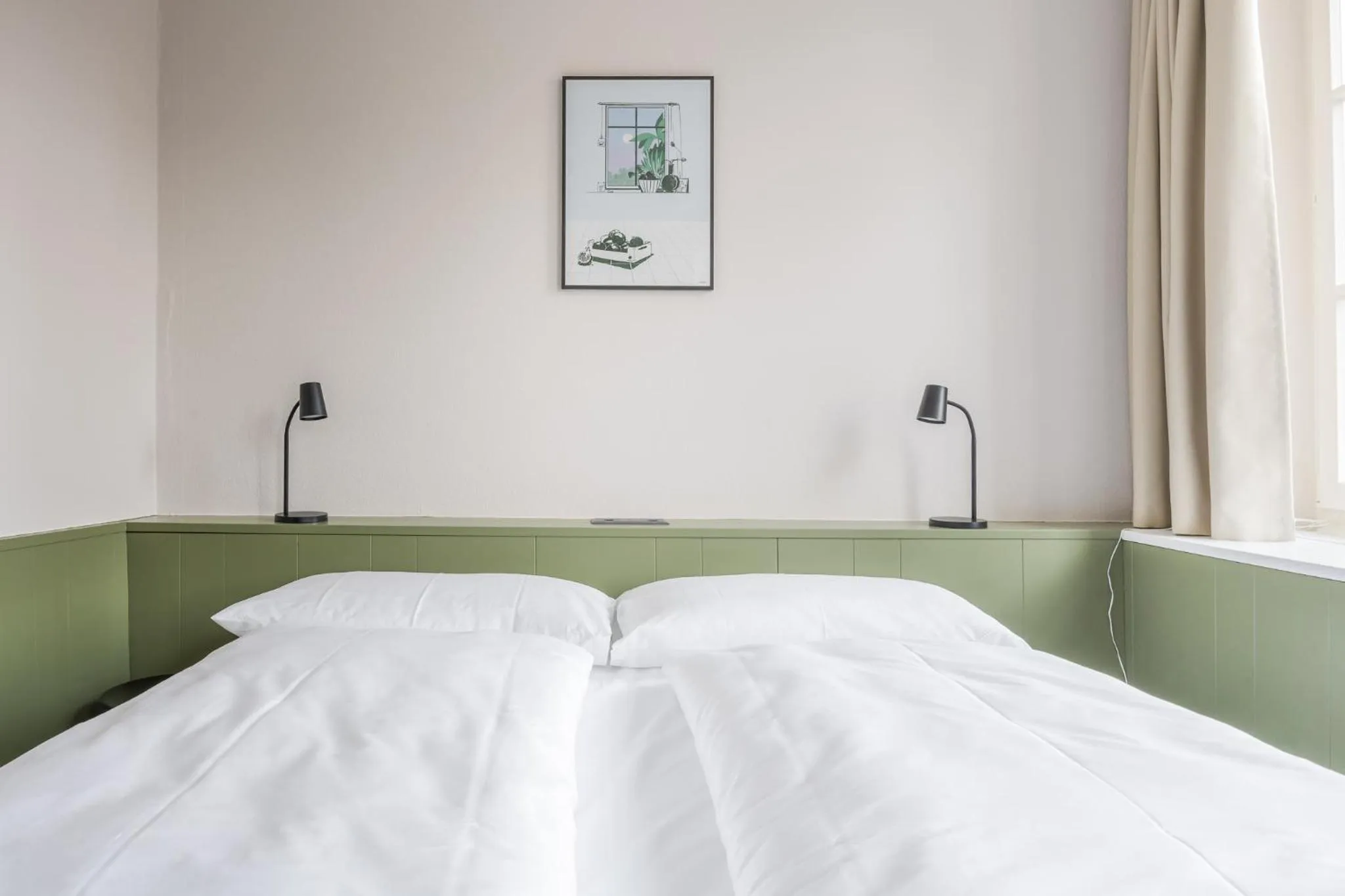 Bed in Hotel Goldener Stern - Self check-in