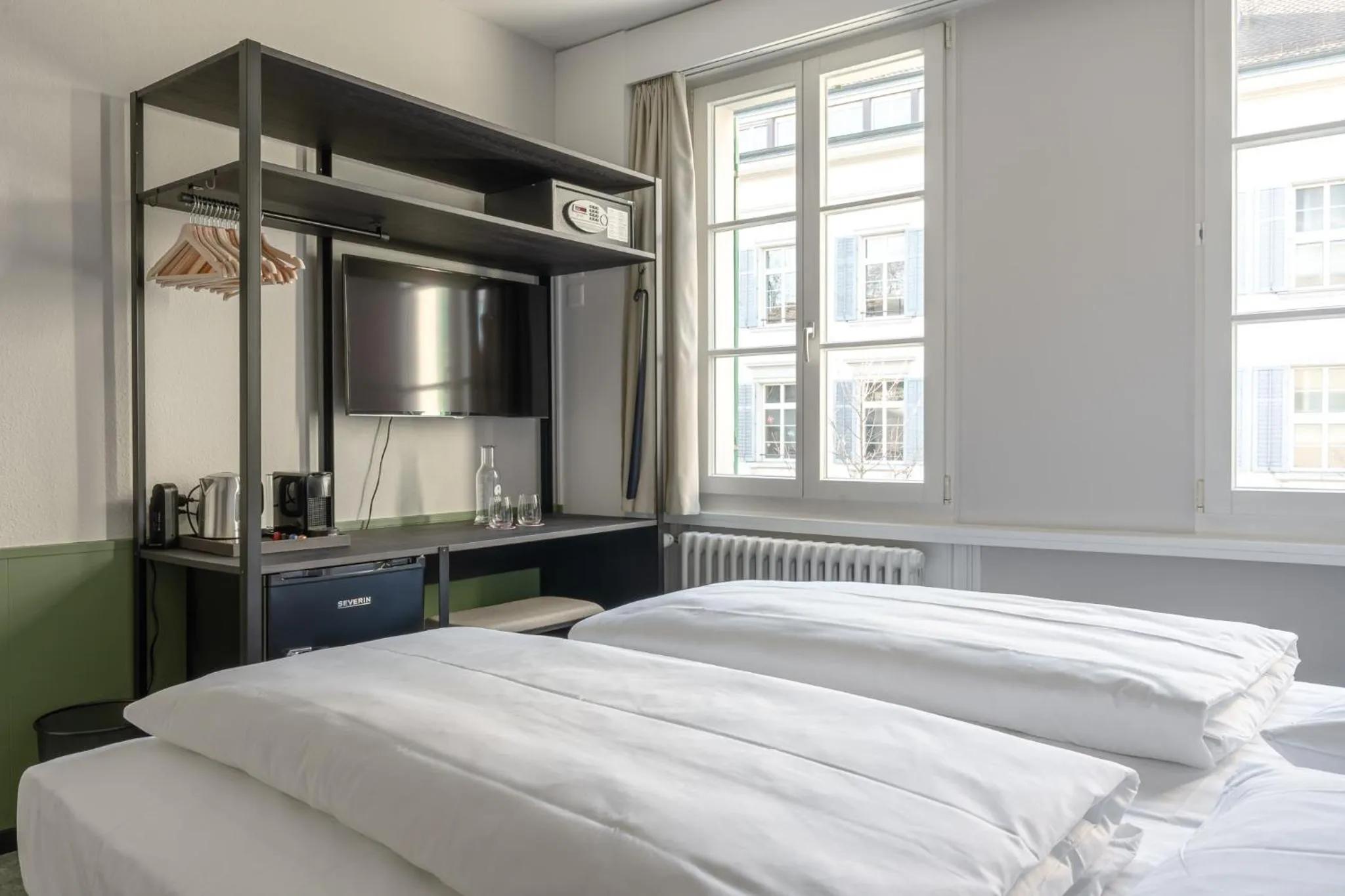 Bed in Hotel Goldener Stern - Self check-in