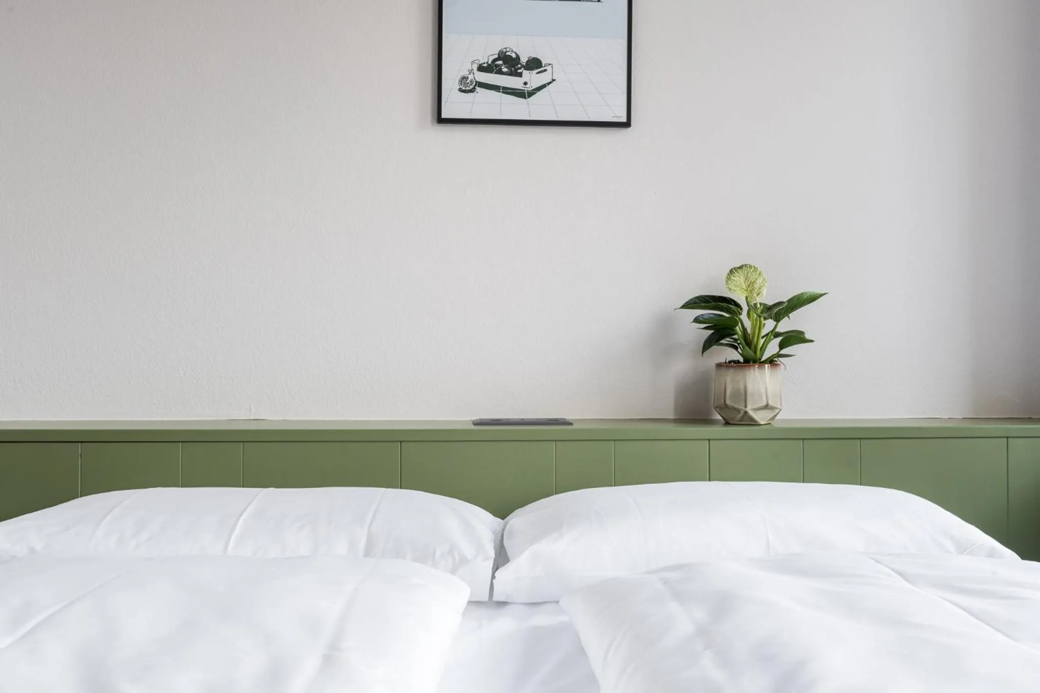 Bed in Hotel Goldener Stern - Self check-in