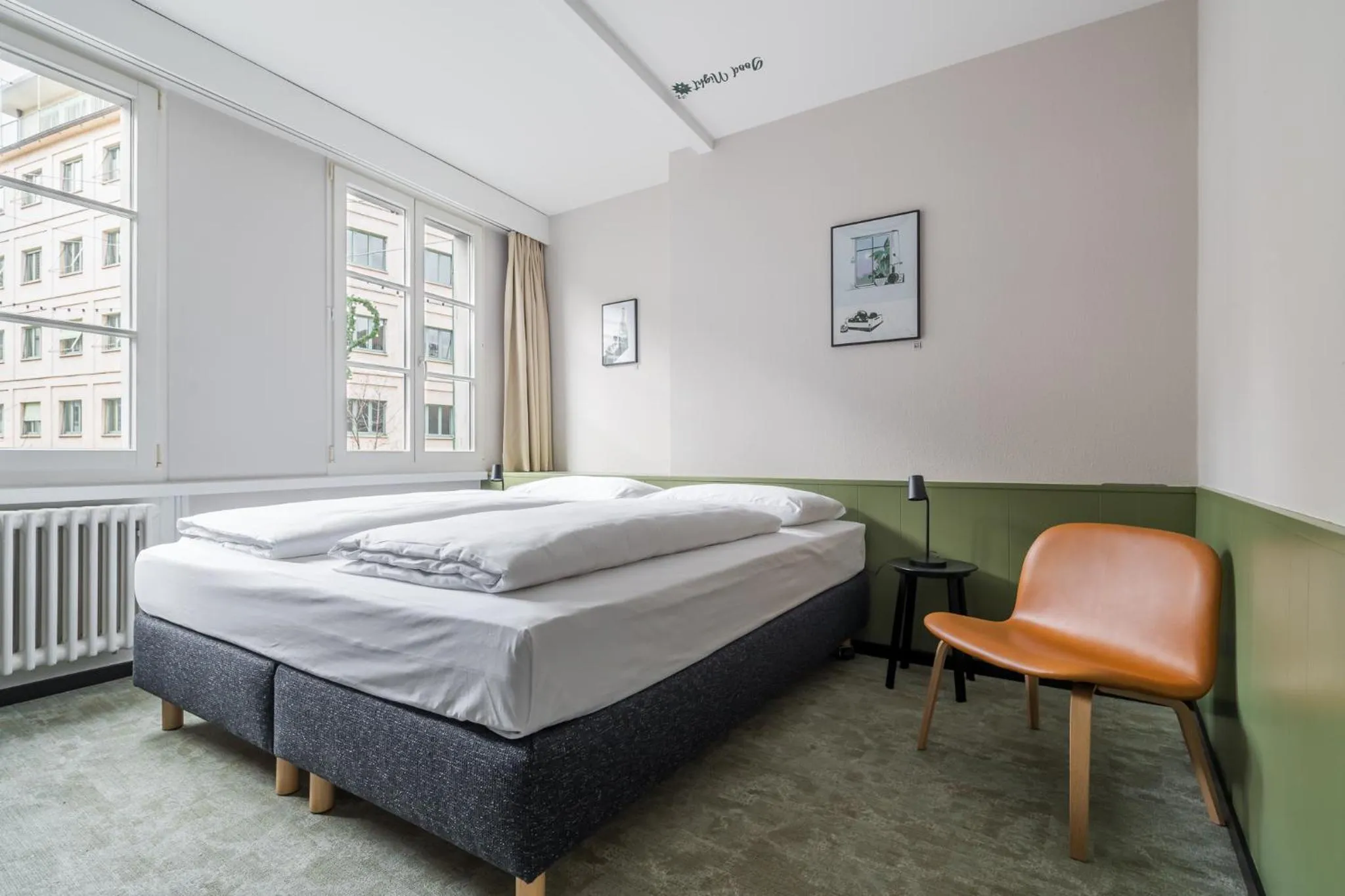 Bed in Hotel Goldener Stern - Self check-in