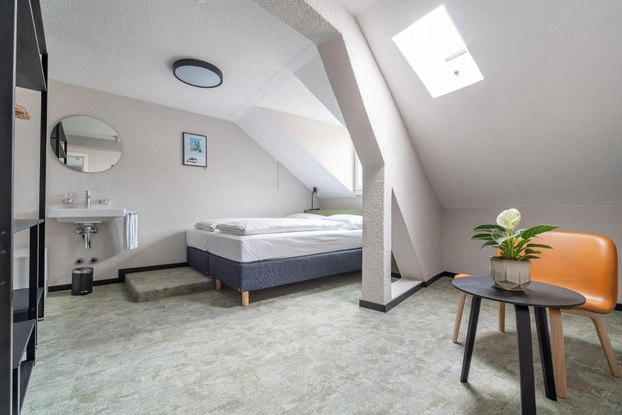 Bed in Hotel Goldener Stern - Self check-in