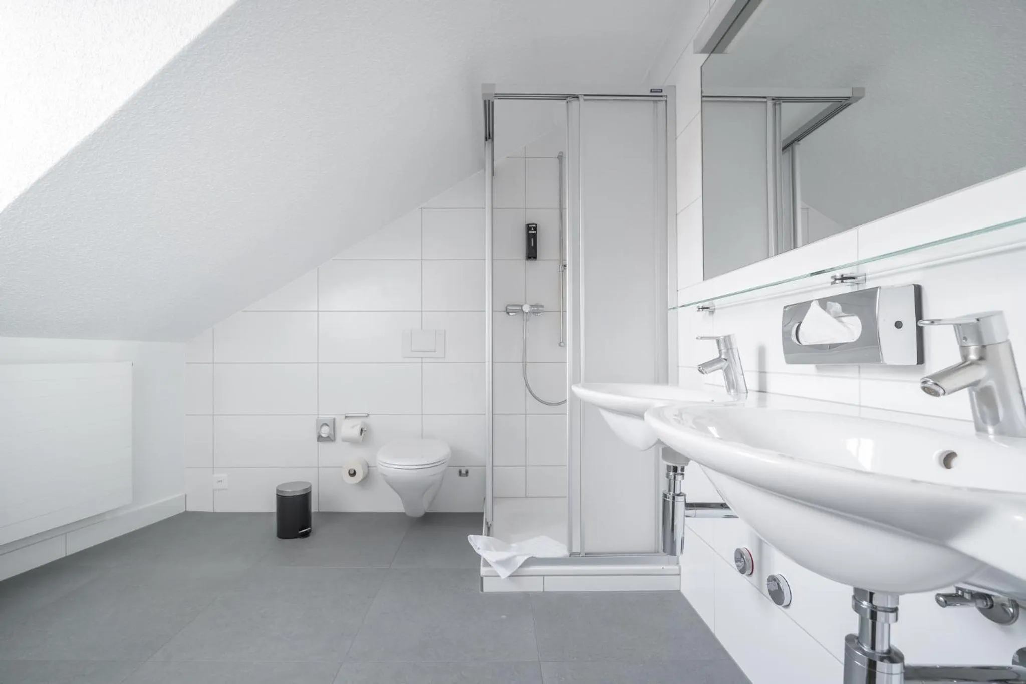 Shower in Hotel Goldener Stern - Self check-in