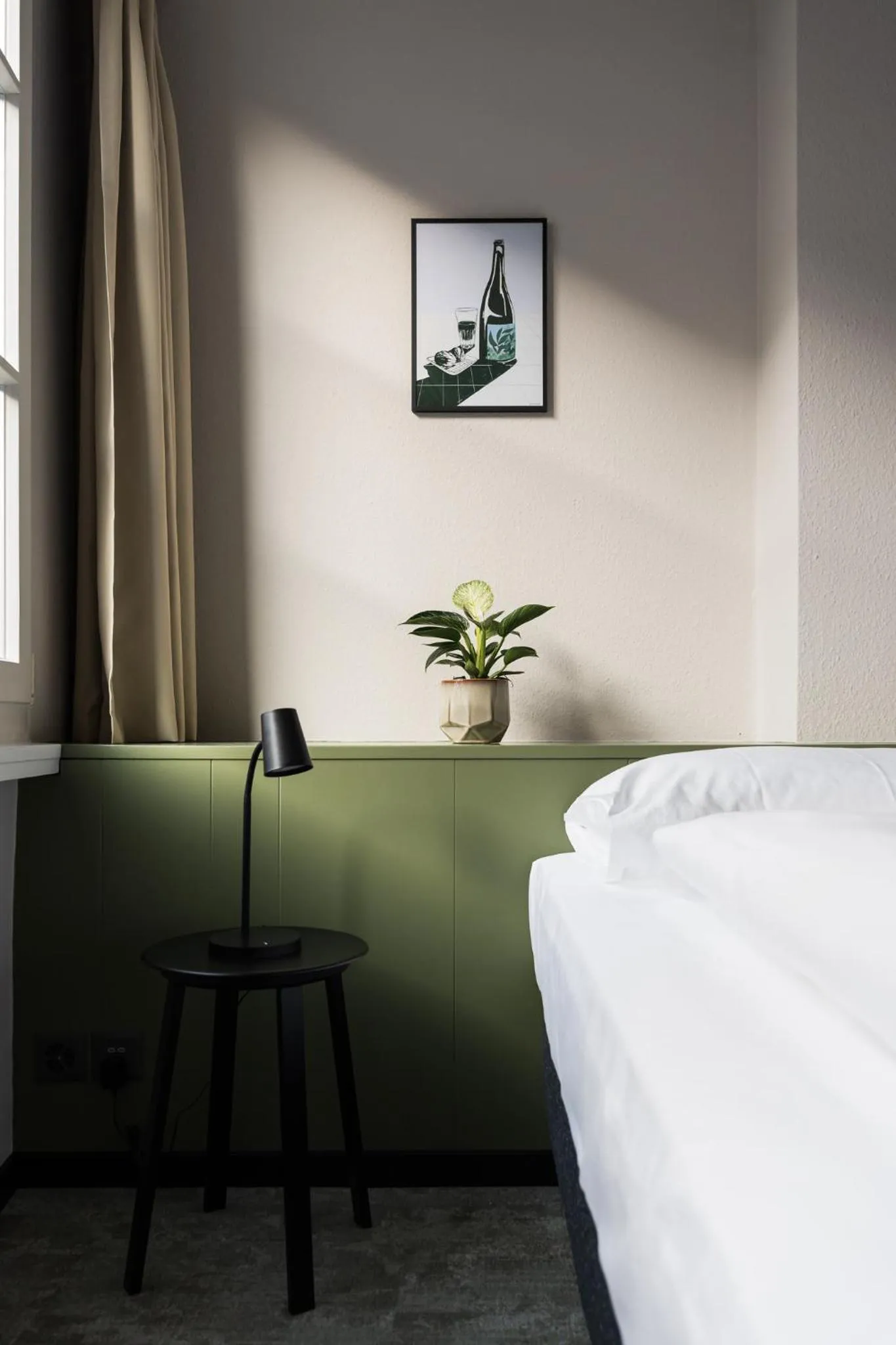 Bed in Hotel Goldener Stern - Self check-in