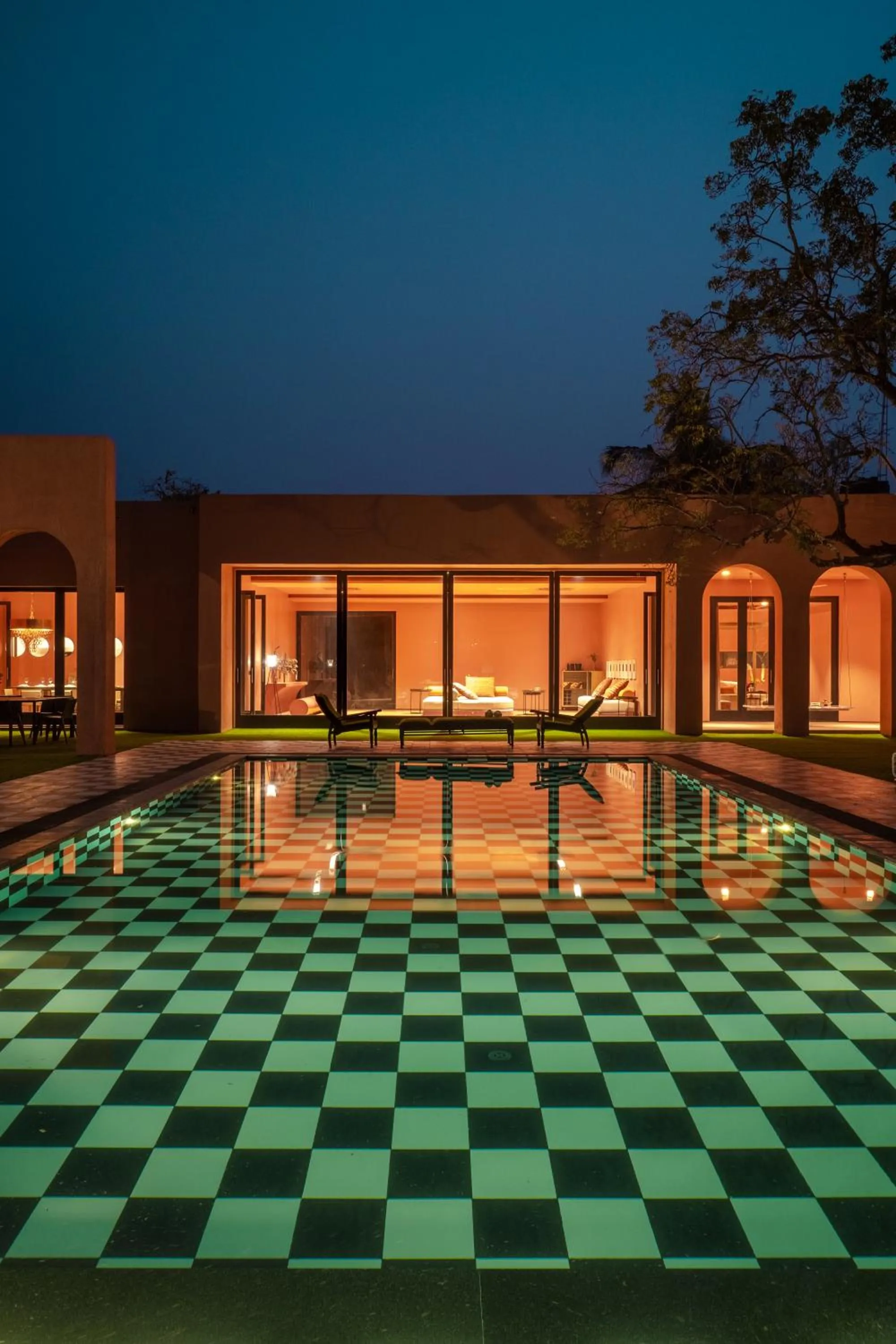 Pool view in LohonoStays Villa CasaDel