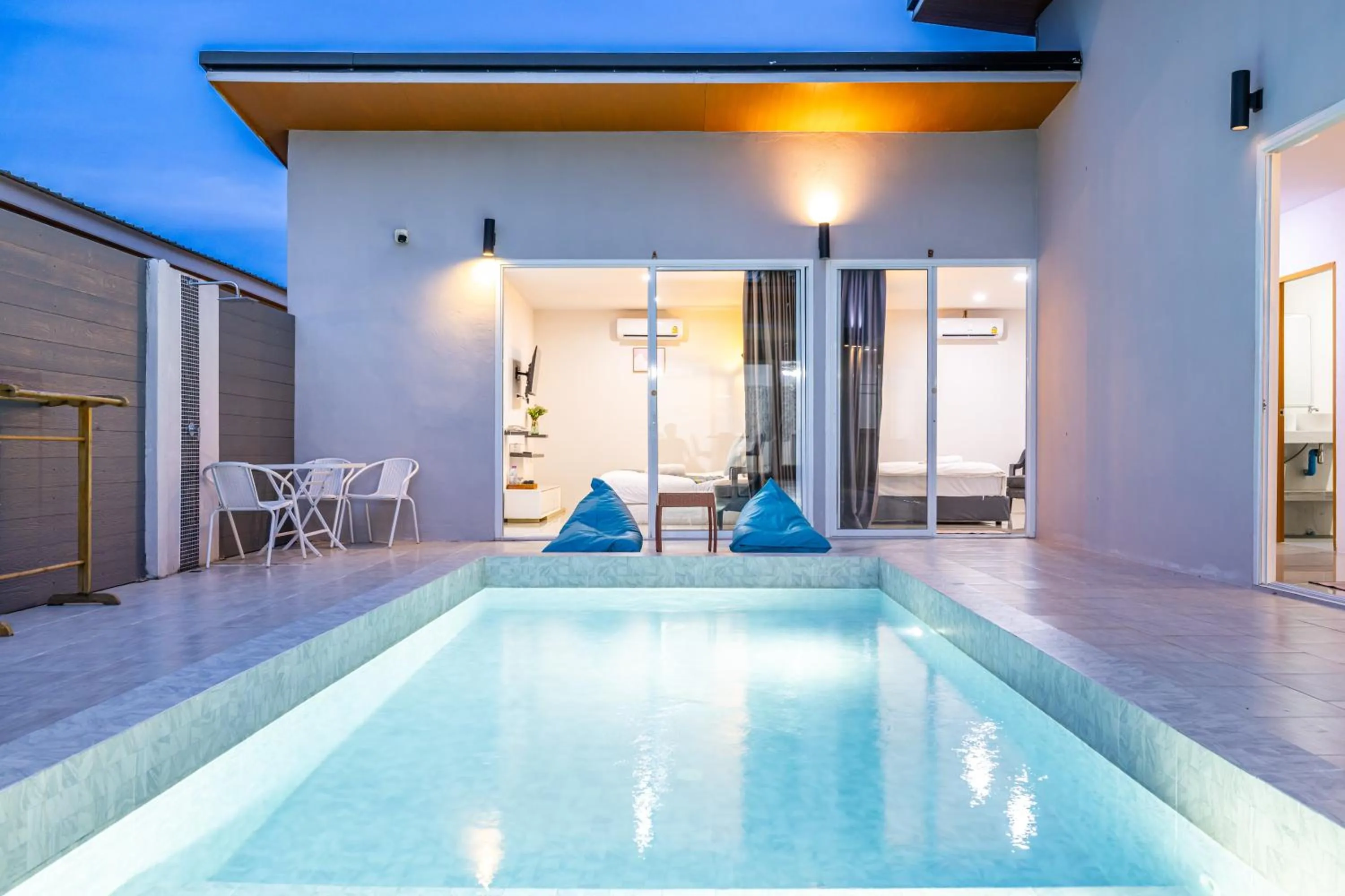 Patio in Andaman Sea Best Pool Access and Villas