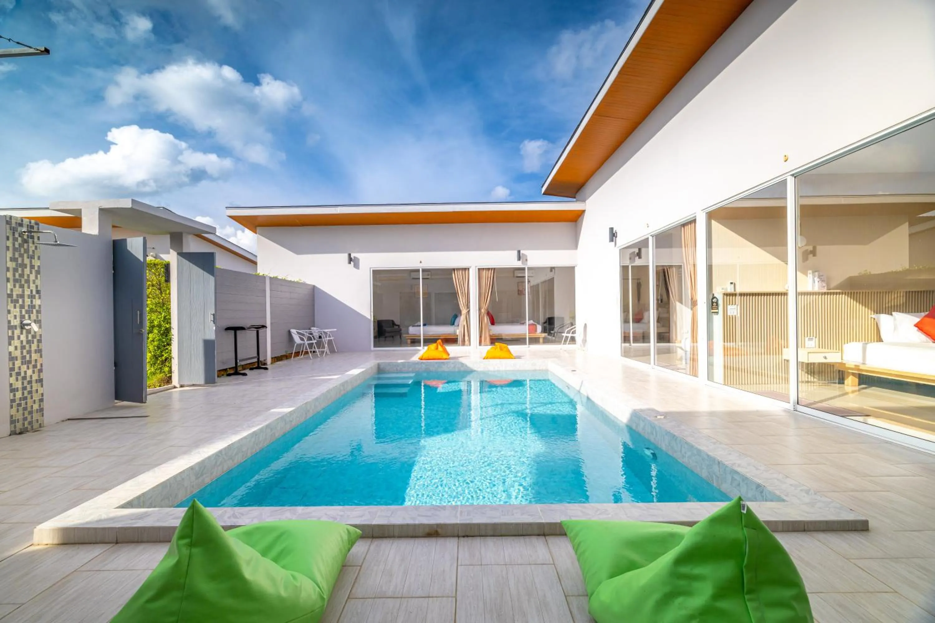 Patio in Andaman Sea Best Pool Access and Villas