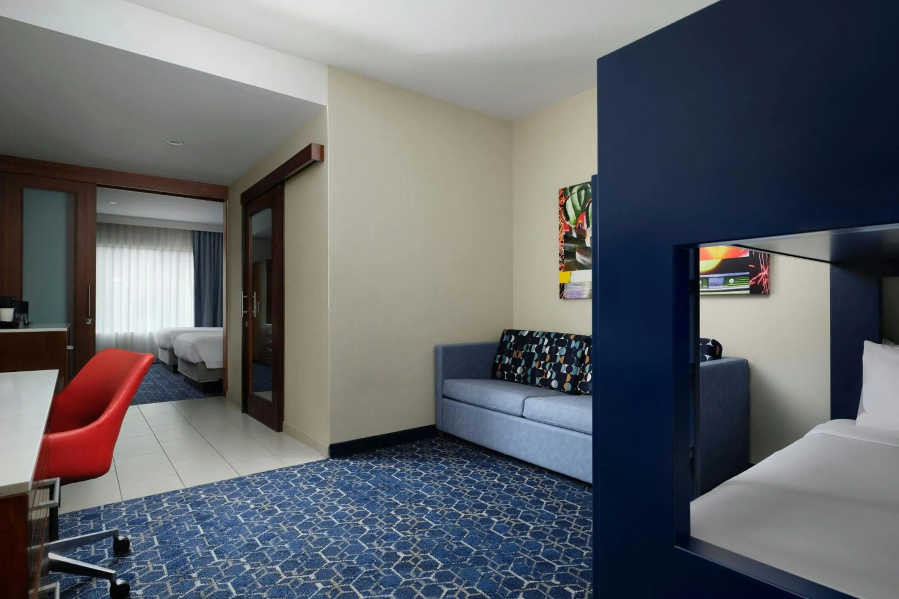 Bedroom, Bed in SpringHill Suites by Marriott at Anaheim Resort Area/Convention Center